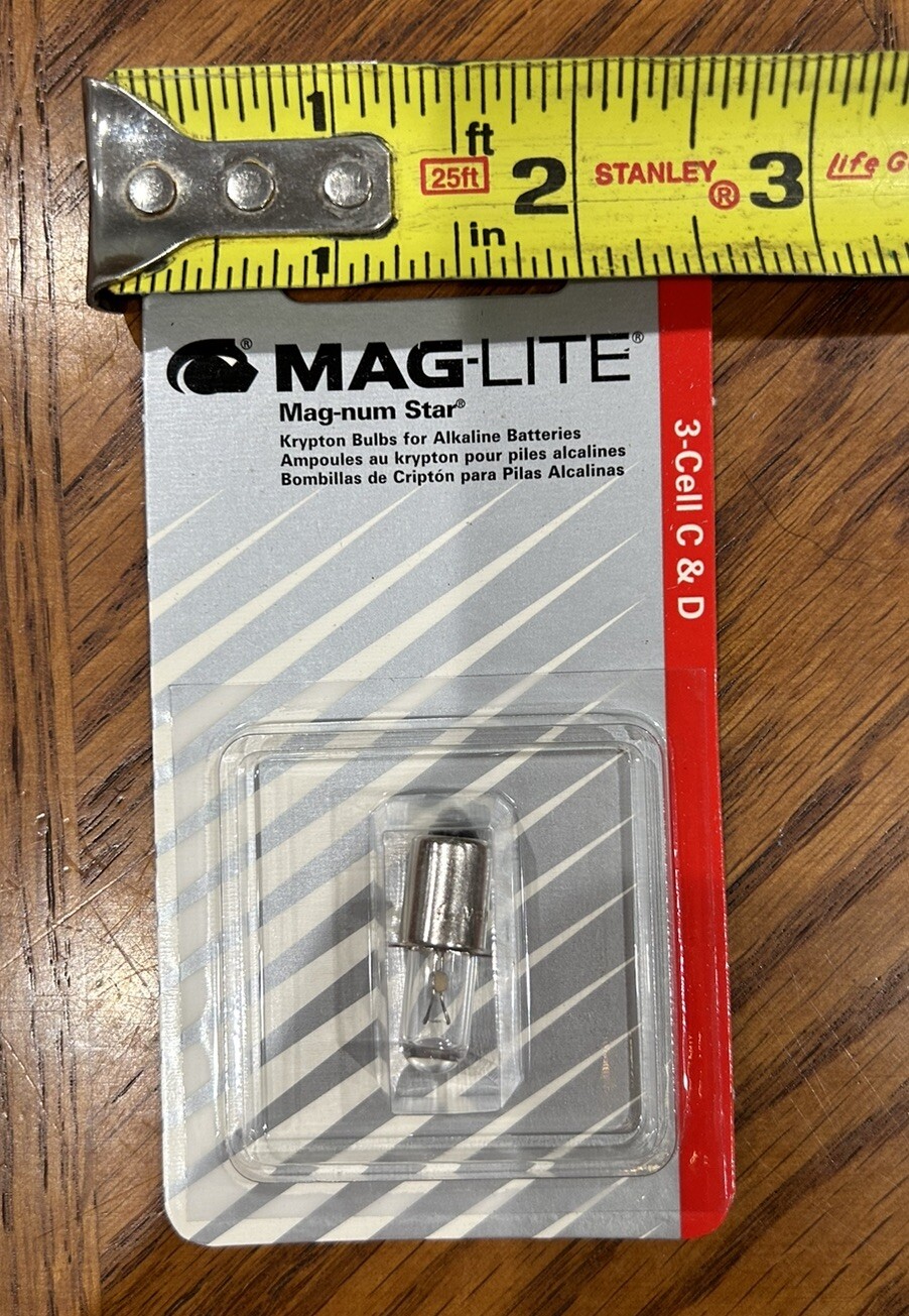 Mag-Lite 3-CELL C & D MAG-NUMSTAR® KRYPTON BULBS FOR ALKALINE BATTERIES