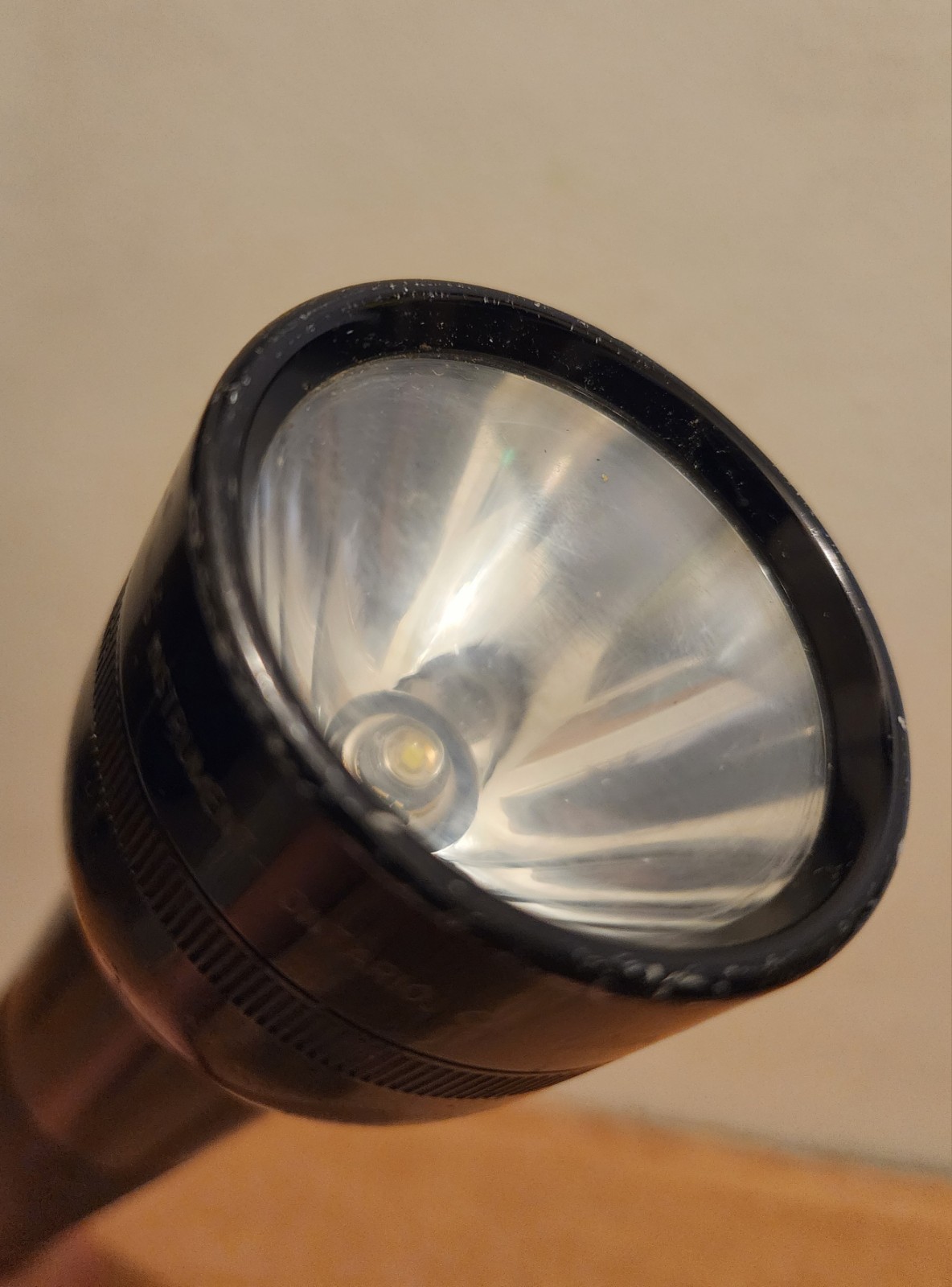 Vintage MAG-LITE MAGLITE FLASH LIGHT 12 1/2 INCH 3D CELL Black Tested & Working