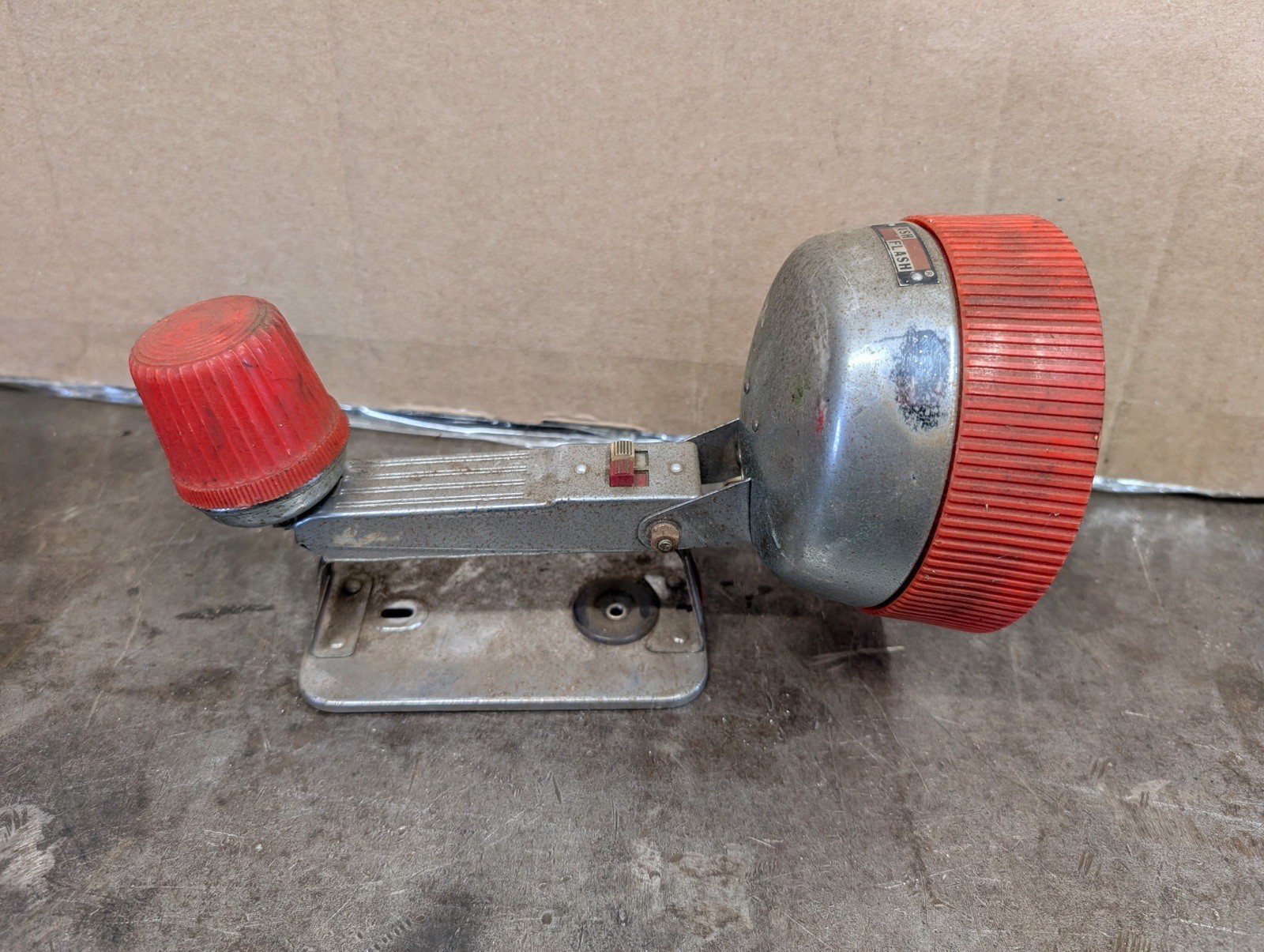 Vintage ASH Flash Camping Light For Parts Untested