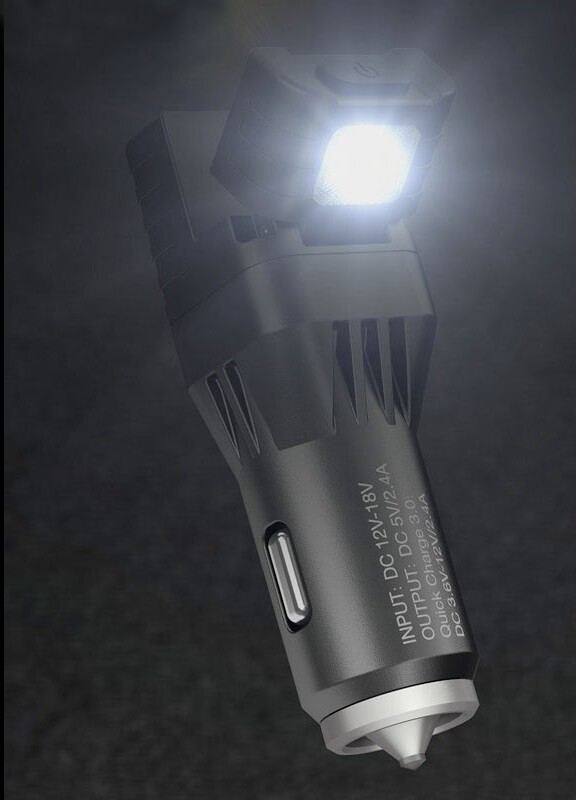 Nitecore Multifunction Vehicle Gadget Tungsten Carbide Glass Breaker Magnetic