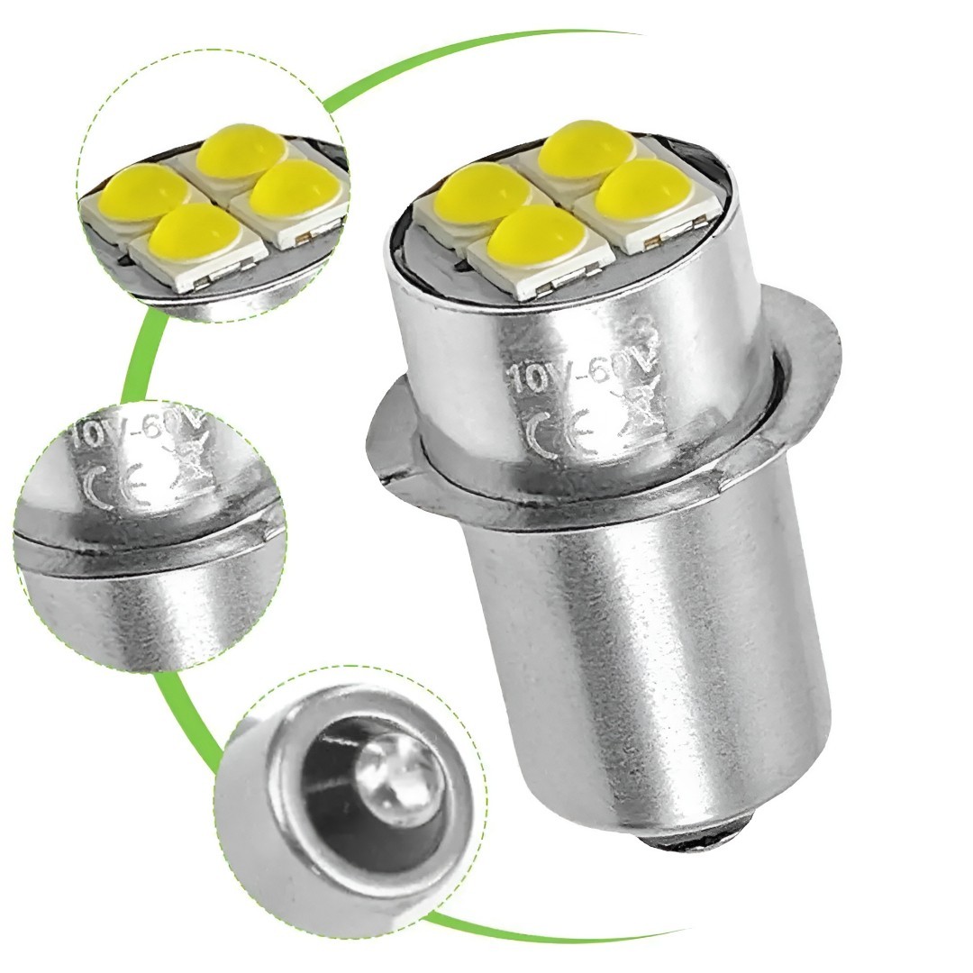 For MAGLITE Super Bright LED Upgrade Bulb Drop In Replacement 2 3 4 5 6 Cell C/D