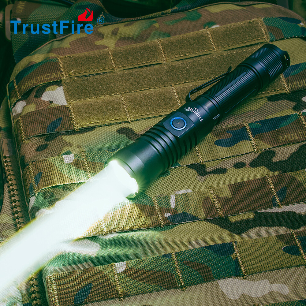 TrustFire T30R 1000M LEP Tactical Flashlight White Laser Military For Hunting