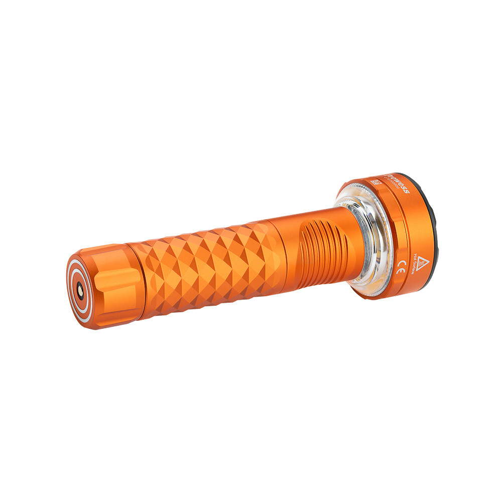 Olight Prowess Orange Flashlight/Lamp, 5000 Lumens, Forward & Reverse Lights