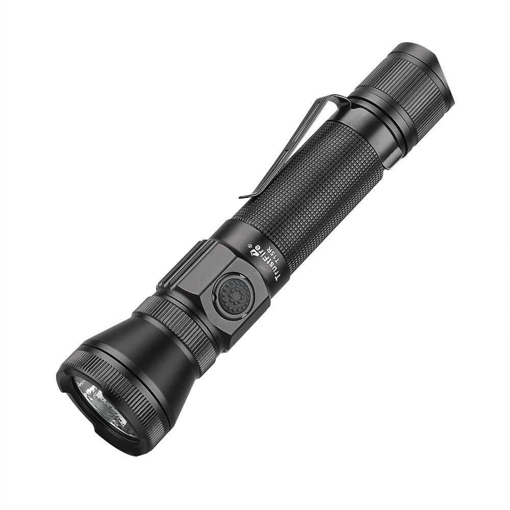 Trustfire T15R 2350 Lumen Tactical EDC Flashlight Type-c Rechargeable Torch US