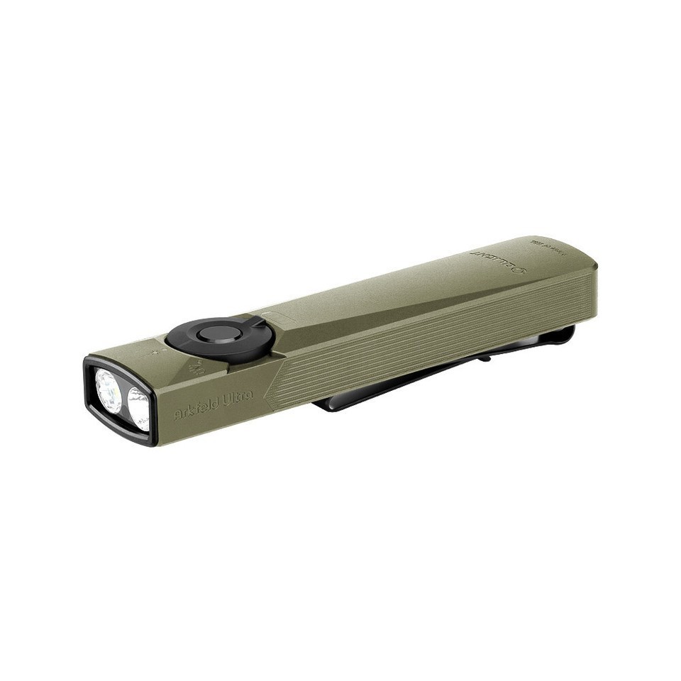NEW Olight Arkfeld Ultra Olive Green Flashlight, OAL Material, Neutral White! NW