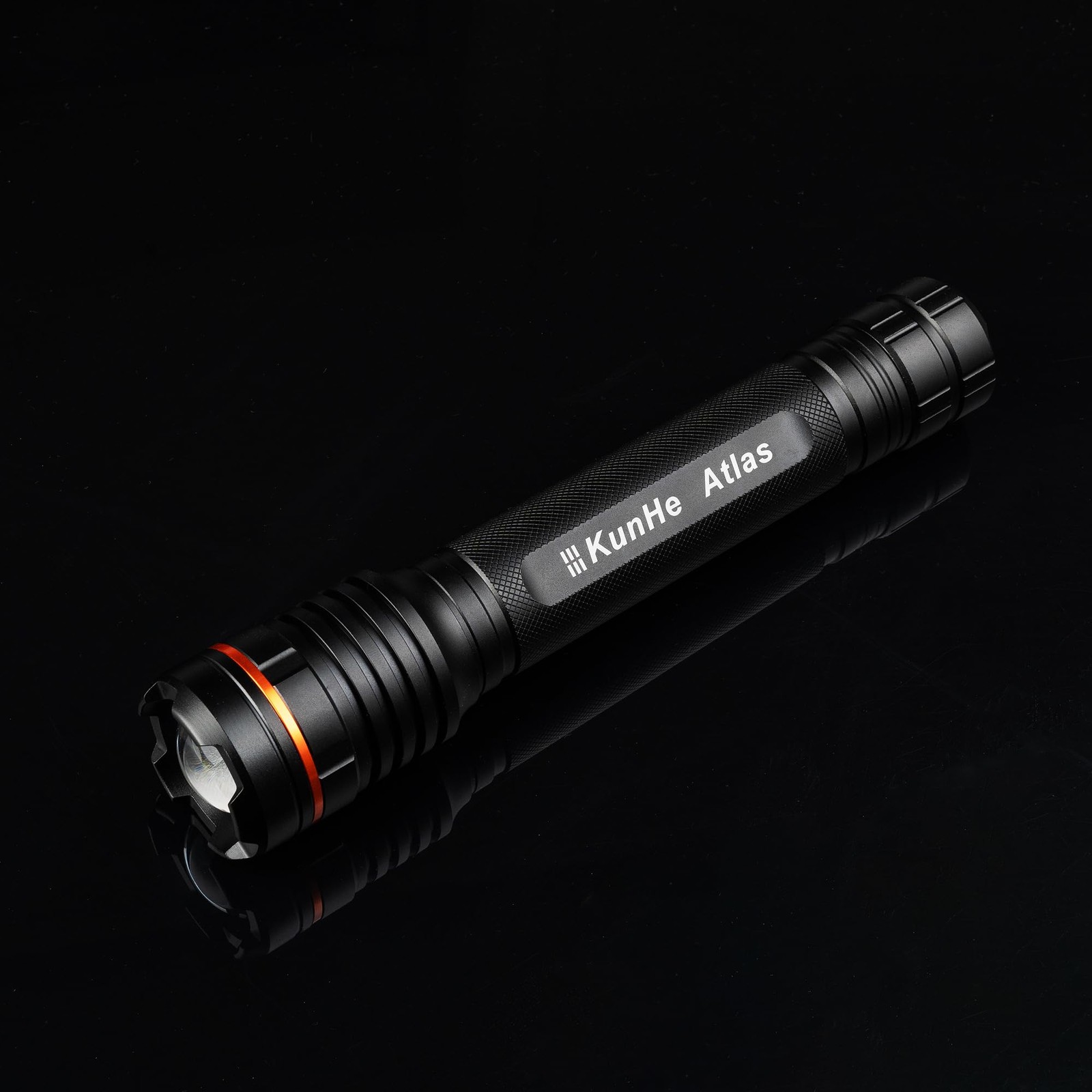 Heavy Duty 3D Cell Flashlights Large Aluminum Zoomable High Lumens-1000 LM Ba…