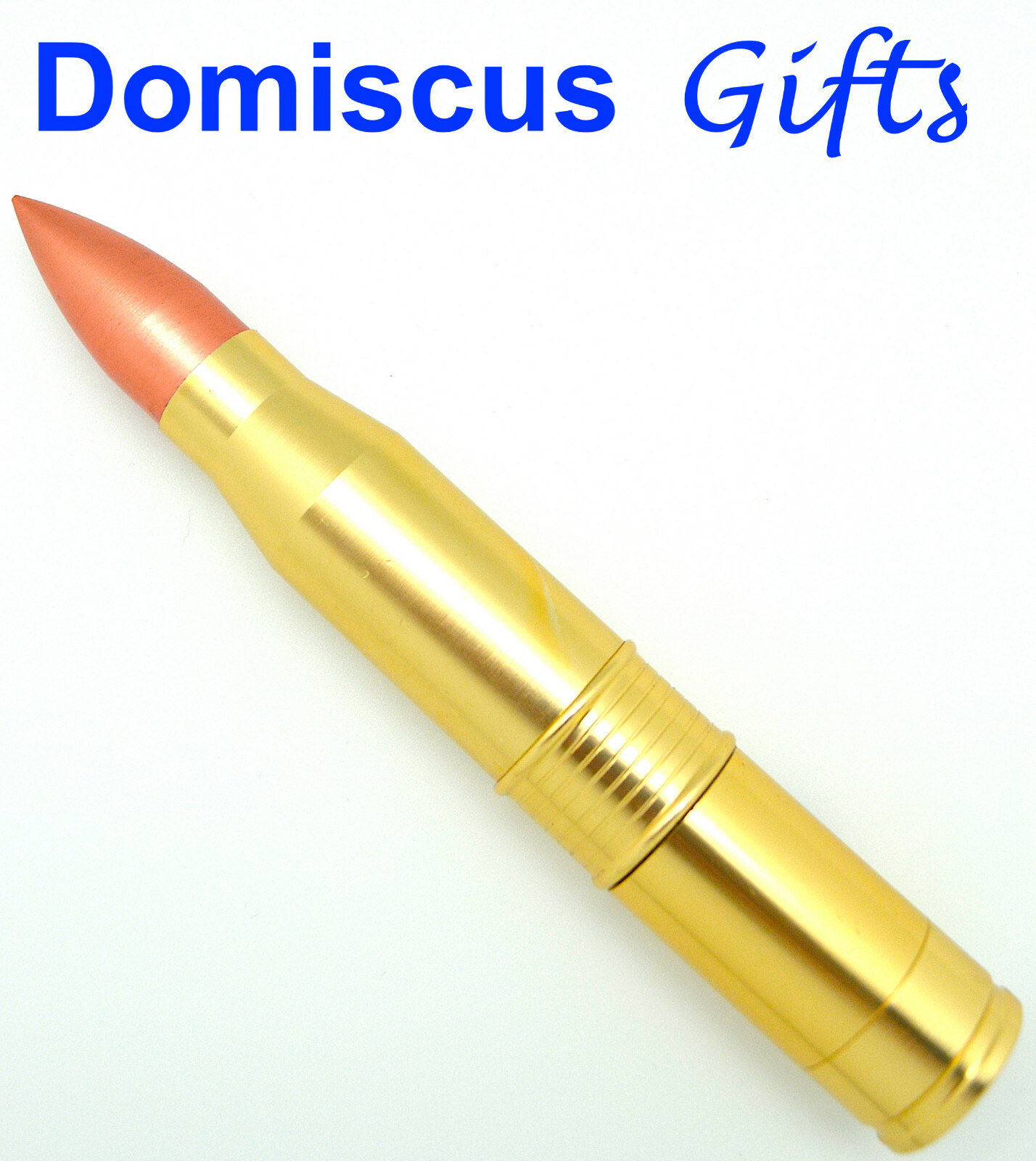 6″ NEW Carbine Caliber BULLET Shaped LED Flashlight LIGHT Motorcycle Bike Safety