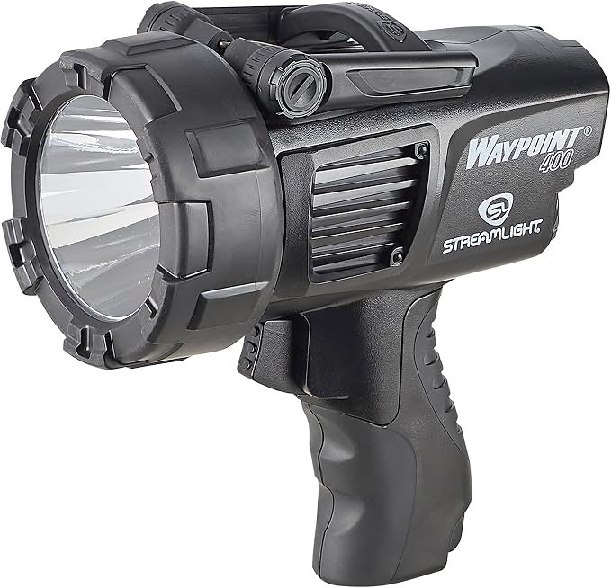 Streamlight 44911 WayPoint 400 Rechargeable 1400-Lumen Long Range Pistol-Grip