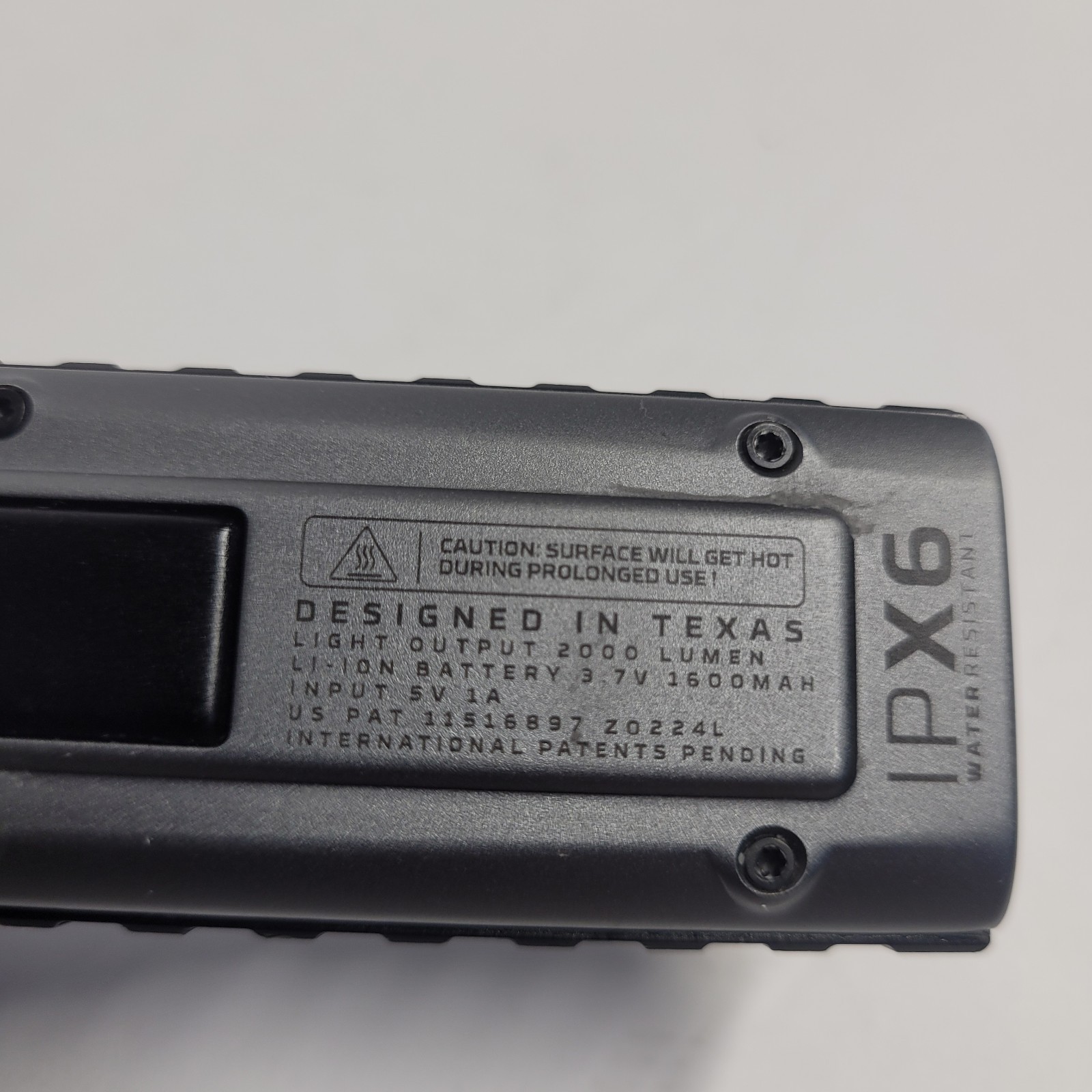 NEBO Edge 2K – EDC Tactical Flashlight – 5 Light Modes – Up to 2000 Lumens