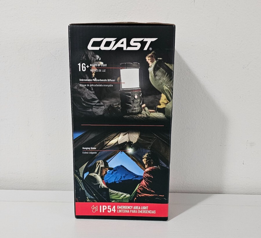 Coast EAL26 – 1250 LUMENS – 135 H – 3 x D / IP54 Emergency Area Light