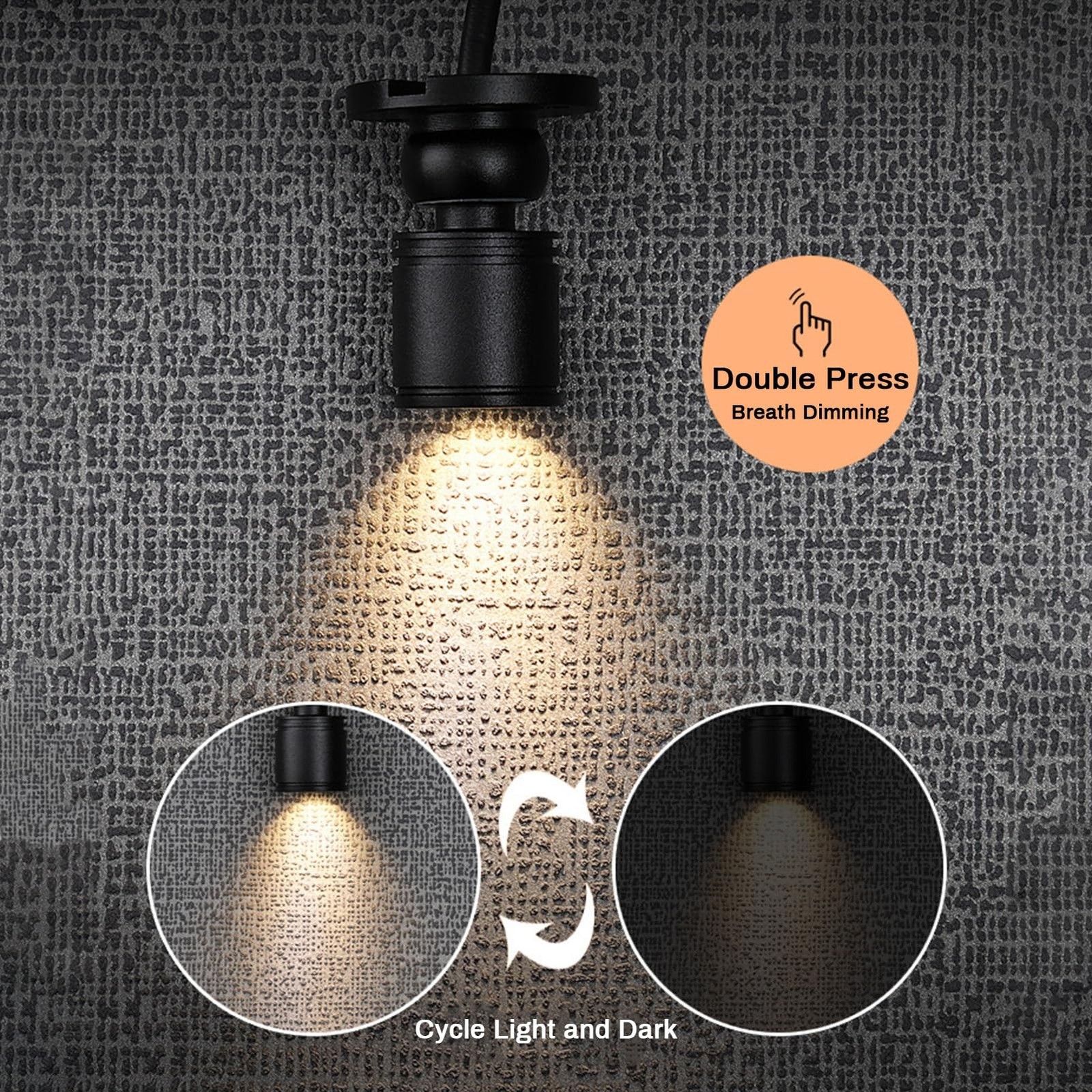 5V Dimmable LED Mini Spot Light with 6.6ft Cable, Jewelry/Indoor Picture/Art/…