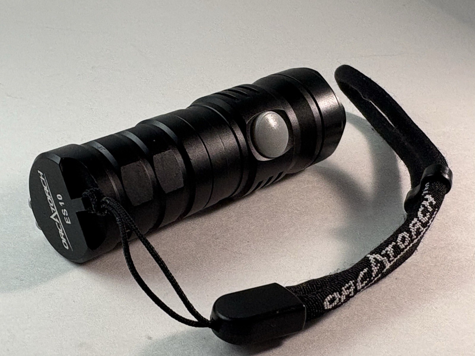 OrcaTorch ES10 LED Flashlight 360 Lumen CR123A EDC Torch w/ Box & Accessories