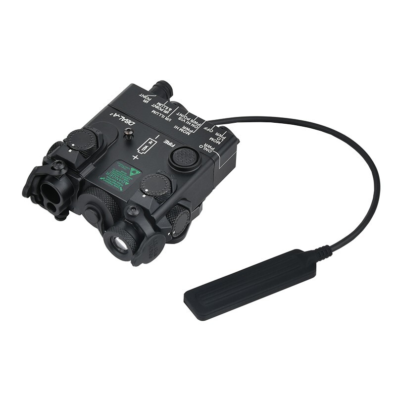 VCSEL DBAL-A2 IR LED Red Green Laser Dot Indicator Full Metal Strobe Weapon Lamp