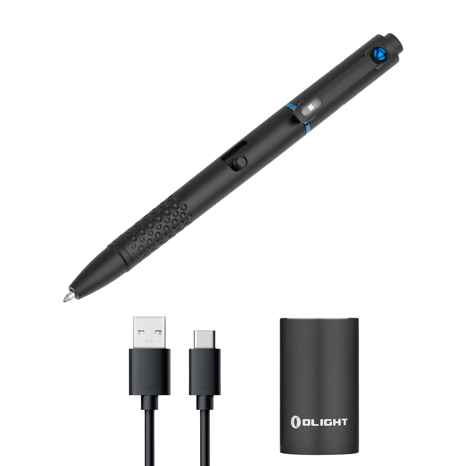 Olight O’Pen Glow EDC Pen with Flashlight and Green Pointer