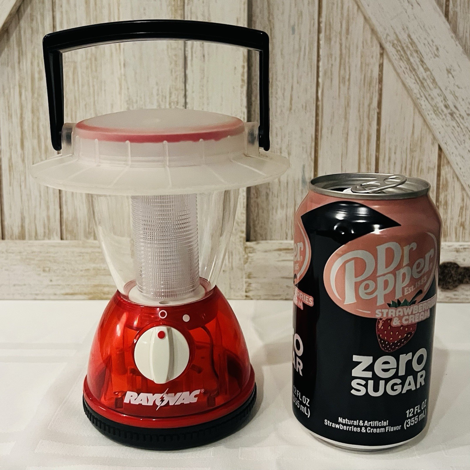 Rayovac Portable Mini Camping Lantern Light Red Child-Friendly