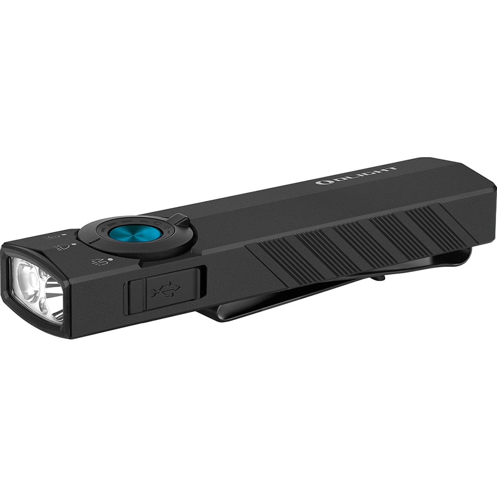 OLIGHT ArkPro Lite 1,200 Lumens Flat 3-in-1 Pocket Flashlight, Matte Black