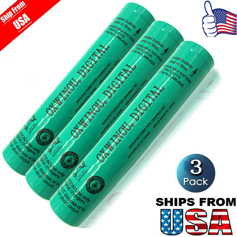 3x NEW Rechargeable Battery for Streamlight Stinger 75175 Poly HP XT USA Stock