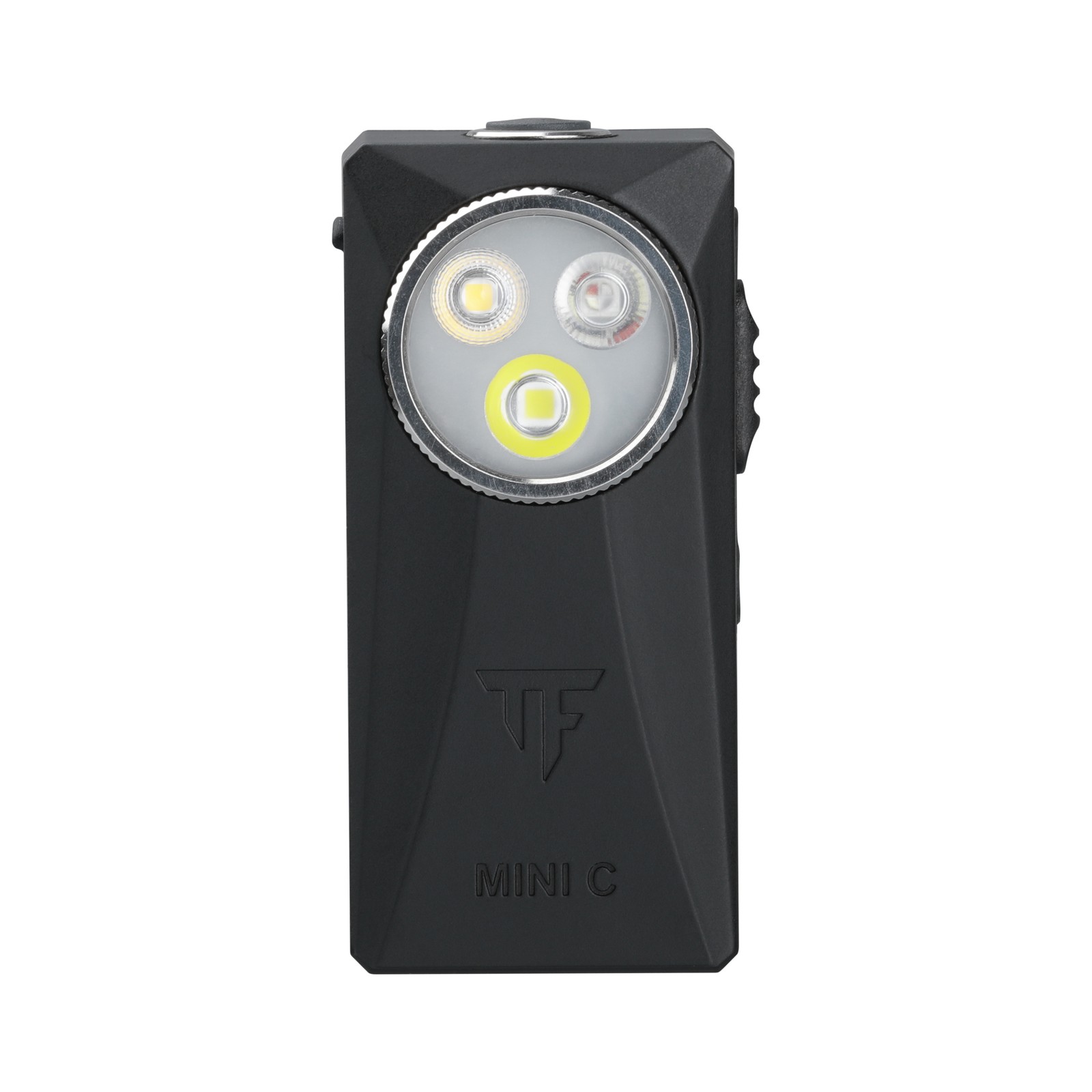 TrustFire Mini-C EDC Flashlight Clip-on 800 Lumens Flat RGB Light LED Flashlight