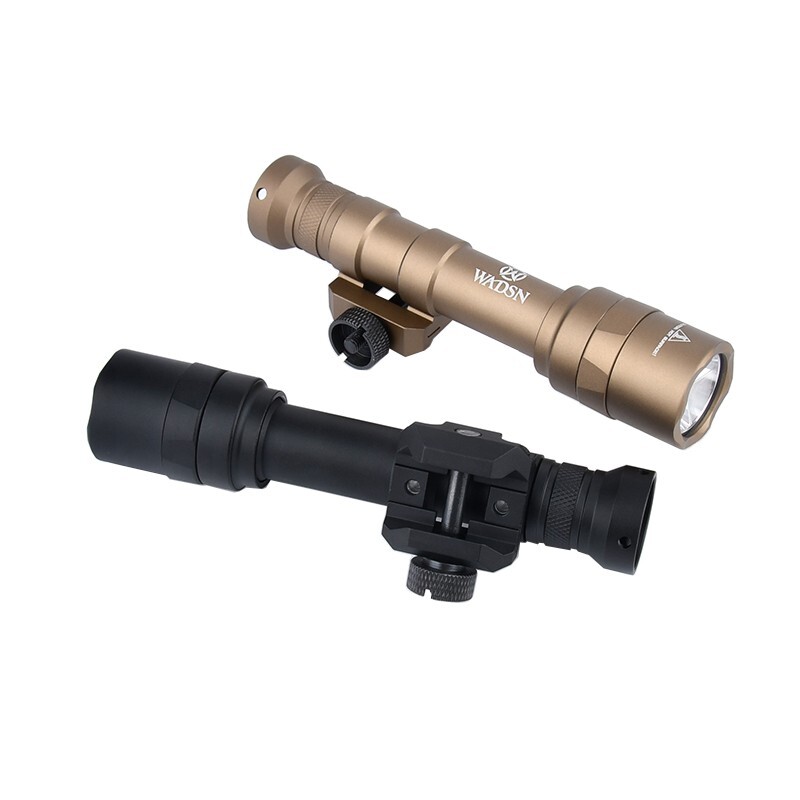 WADSN M600U Hunting Flashlight 600LM Metal LED Tactical Weapon Light SF Scout