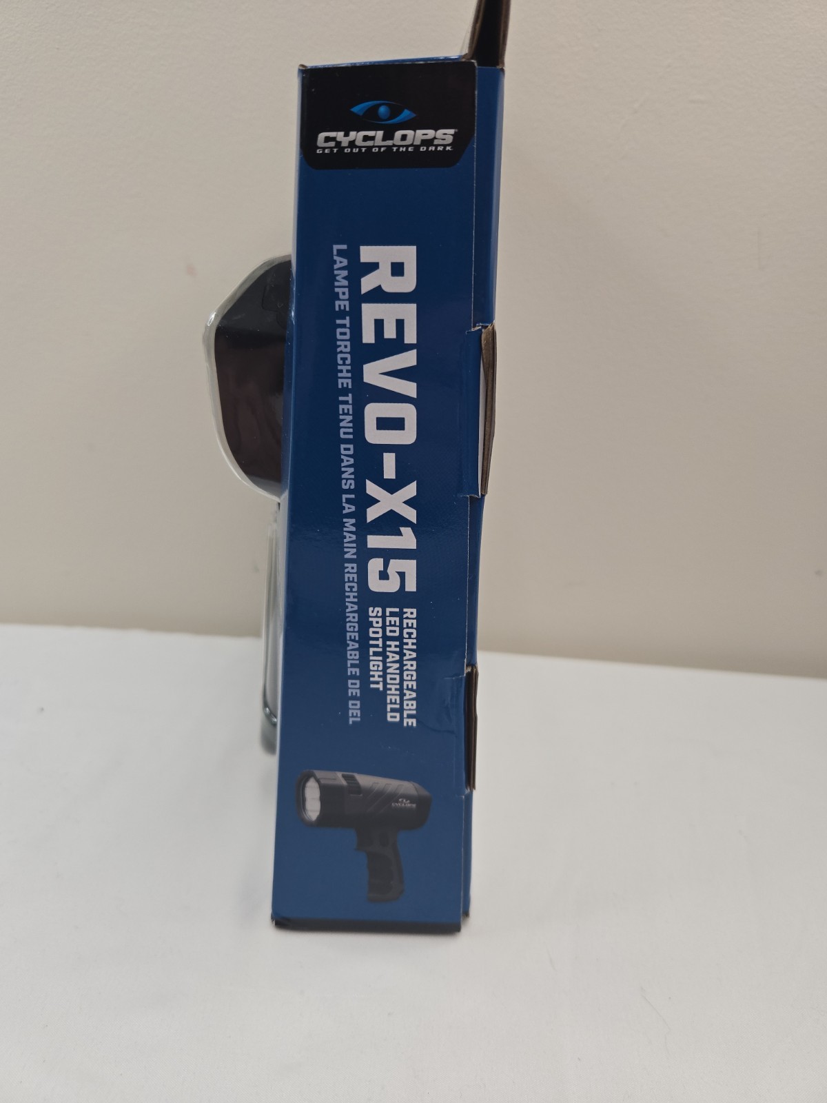 Cyclops REVO-X15 LED Spotlight, 1500 Lumens, Rechargeable, 5h, 300m Range