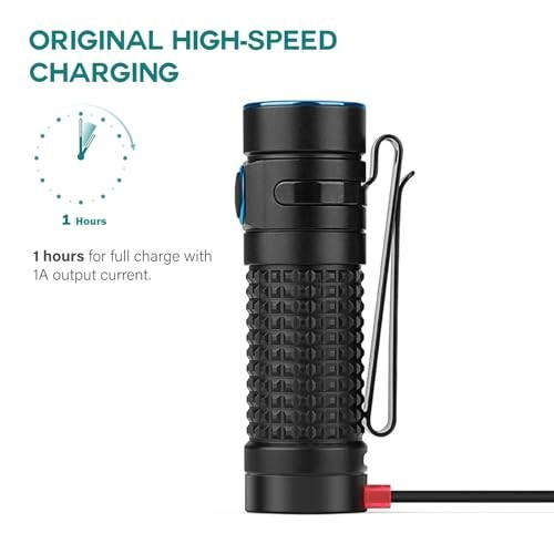 Charger for Olight Arkfeld Ultra, Baldr Pro R, Warrior X, Seeker 2, Obulb, Perun