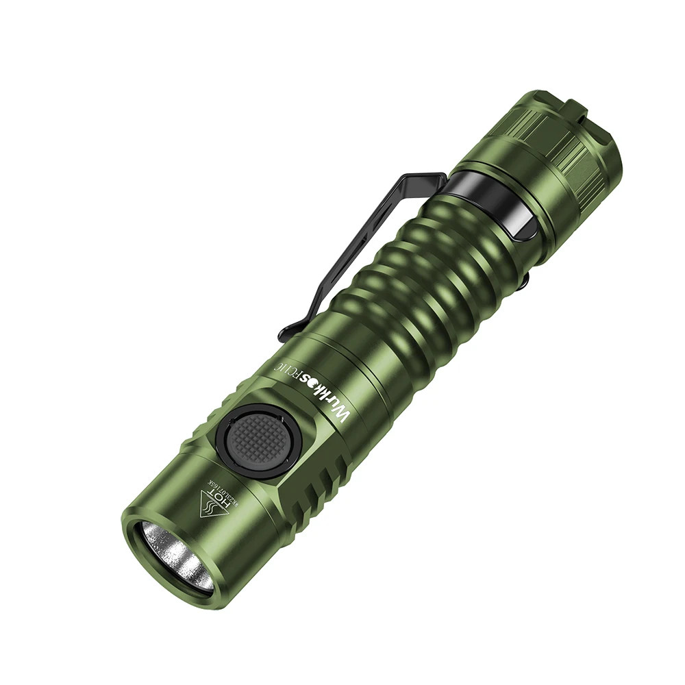 Wurkkos FC11C 1200LM Nichia 519A USB-C Rechargeable 18650 EDC Flashlight