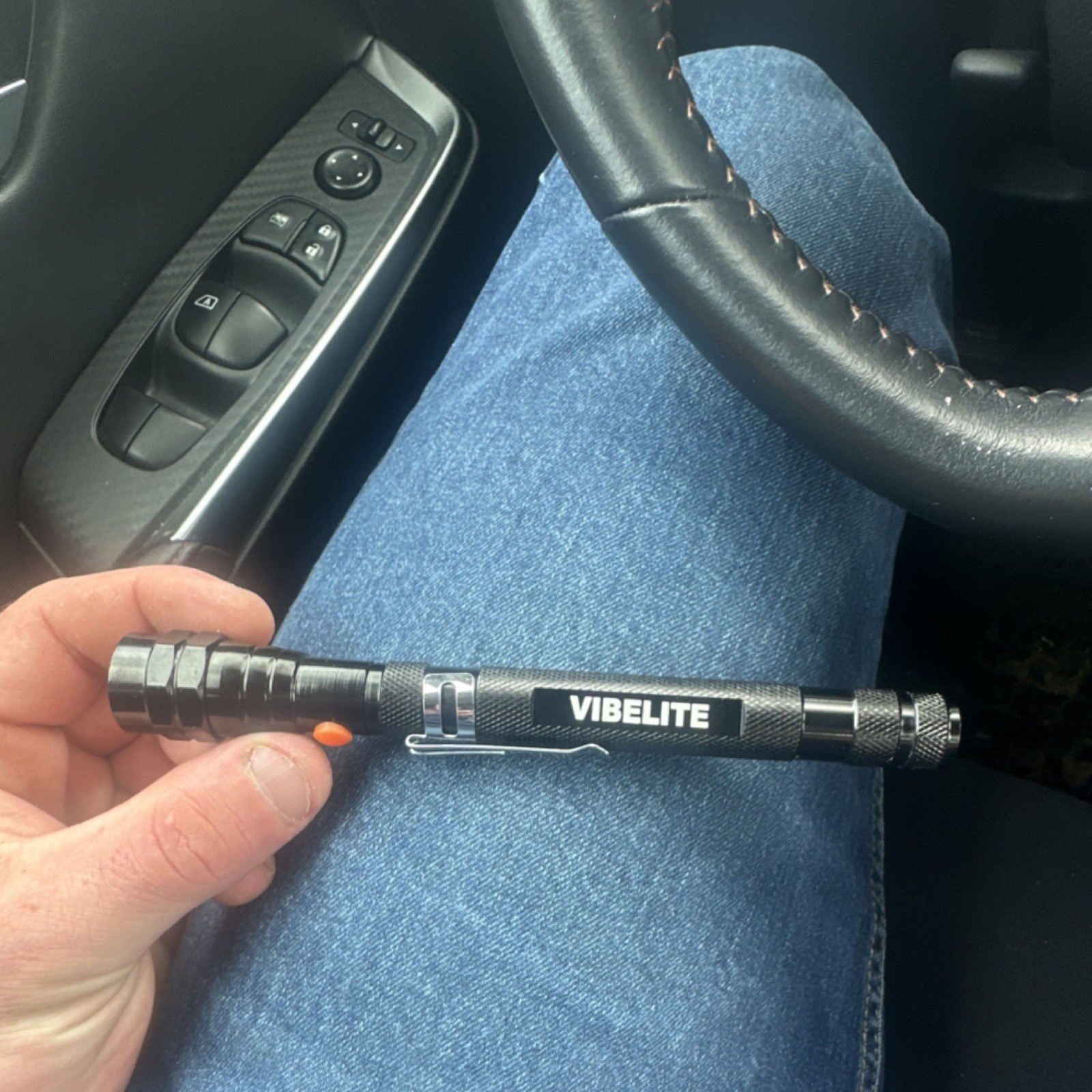 VIBELITE Extendable Magnetic Flashlight with Telescoping Magnet Pickup Tool-Cool