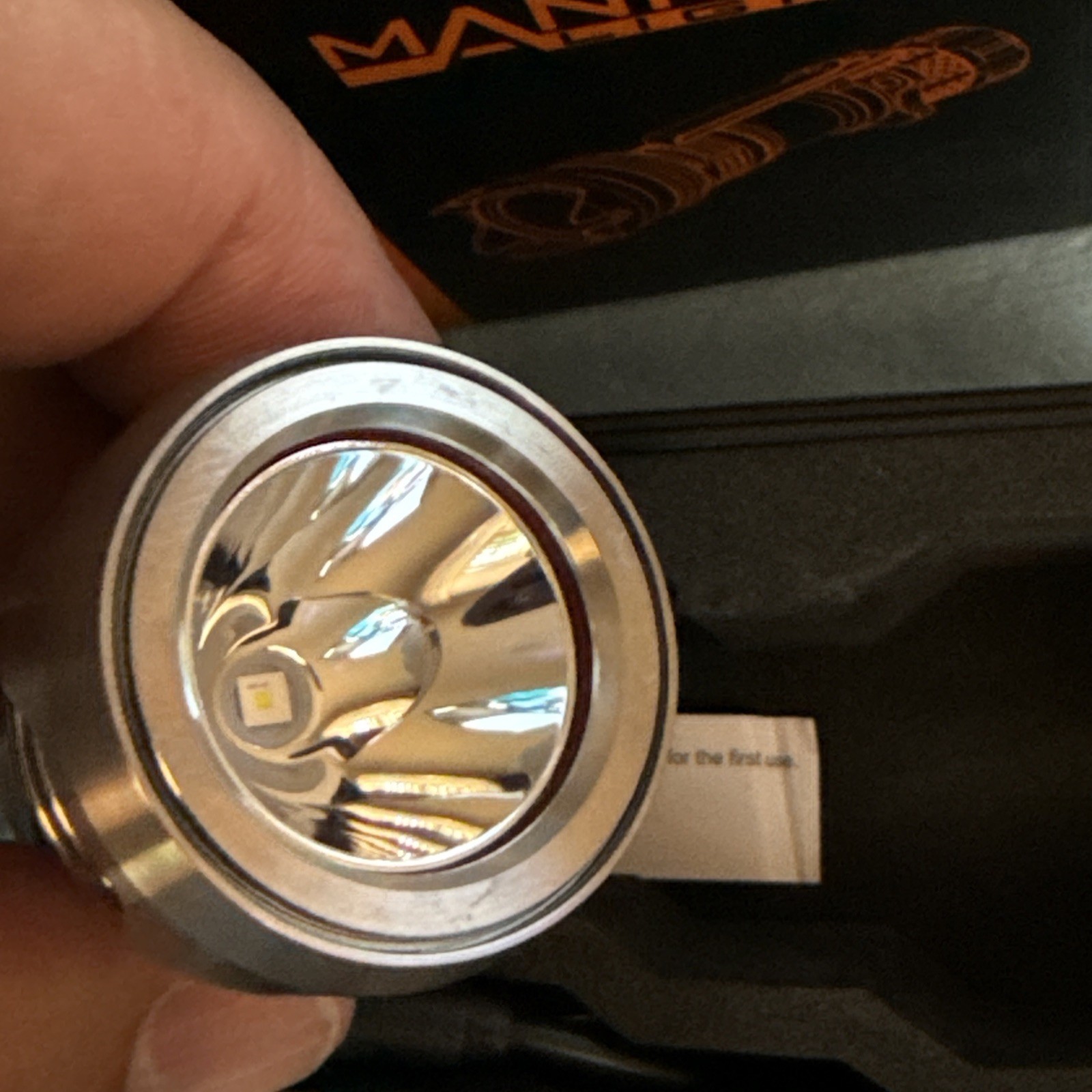 Manker Striker Mini Tactical Flashlight 635LM USB-C Rechargeable EDC