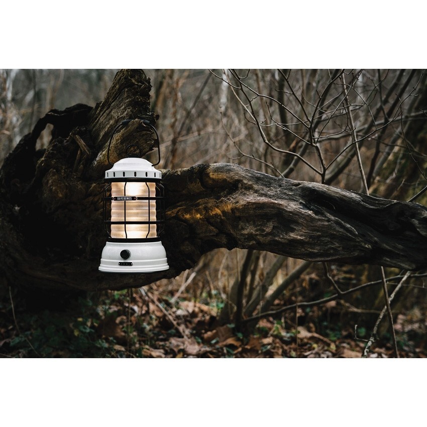 Barebones Living Forest Lantern Vintage White New Bare162