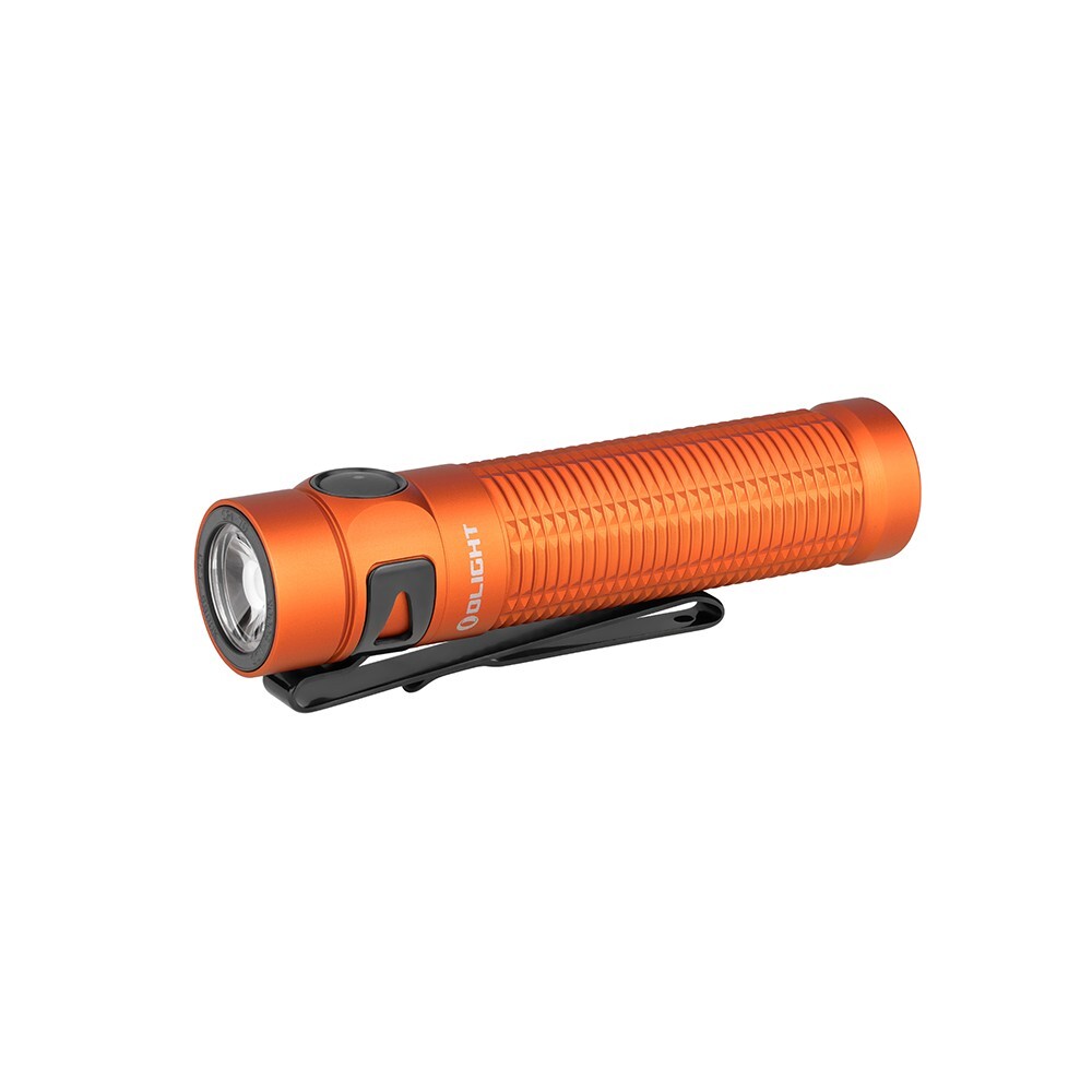 Olight Baton 3 Pro Orange Rechargeable Flashlight, 1500Lu, Cool White