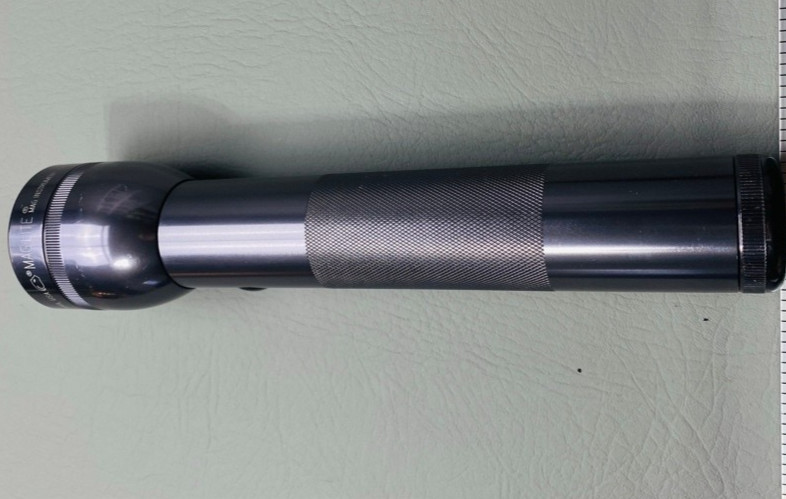 Maglite 3 D Cell Torch Gray Flashlight MADE IN U.S.A. Panther