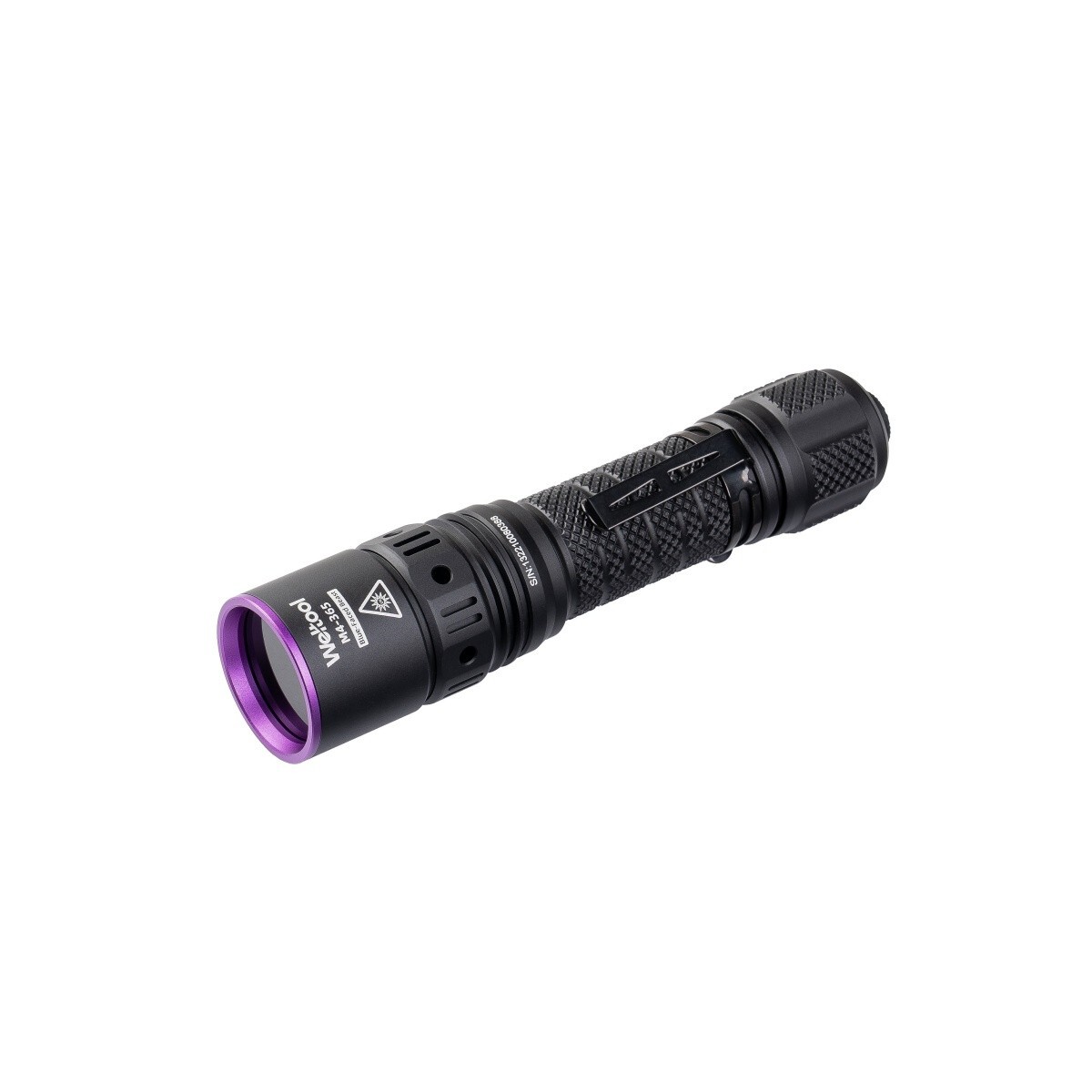 Weltool M4-365 “Blue-faced Beast” UV flashlight Torch 21700 Battery
