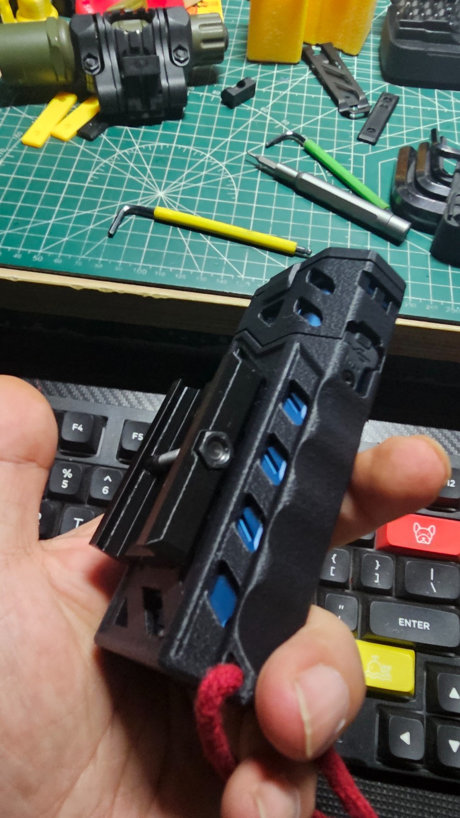 Protective Armor + Rail Clip FOR LOOP SK-05/PRO – 20mm Universal Mount, Tactical