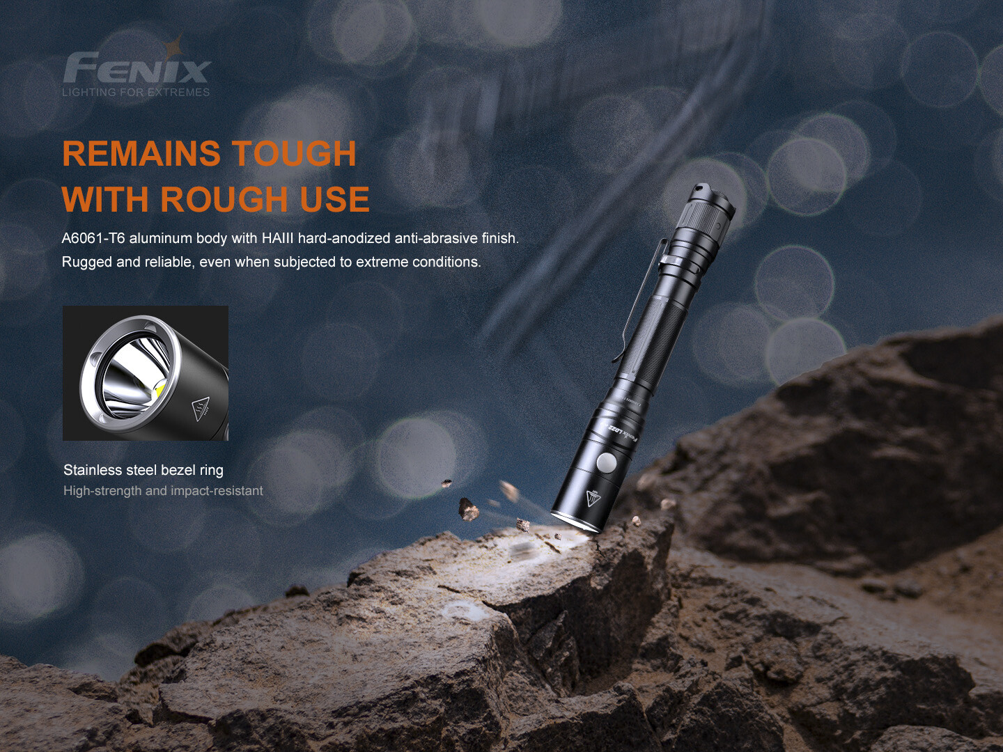 Fenix LD22 v2.0 800 Lumen Rechargeable EDC Flashlight