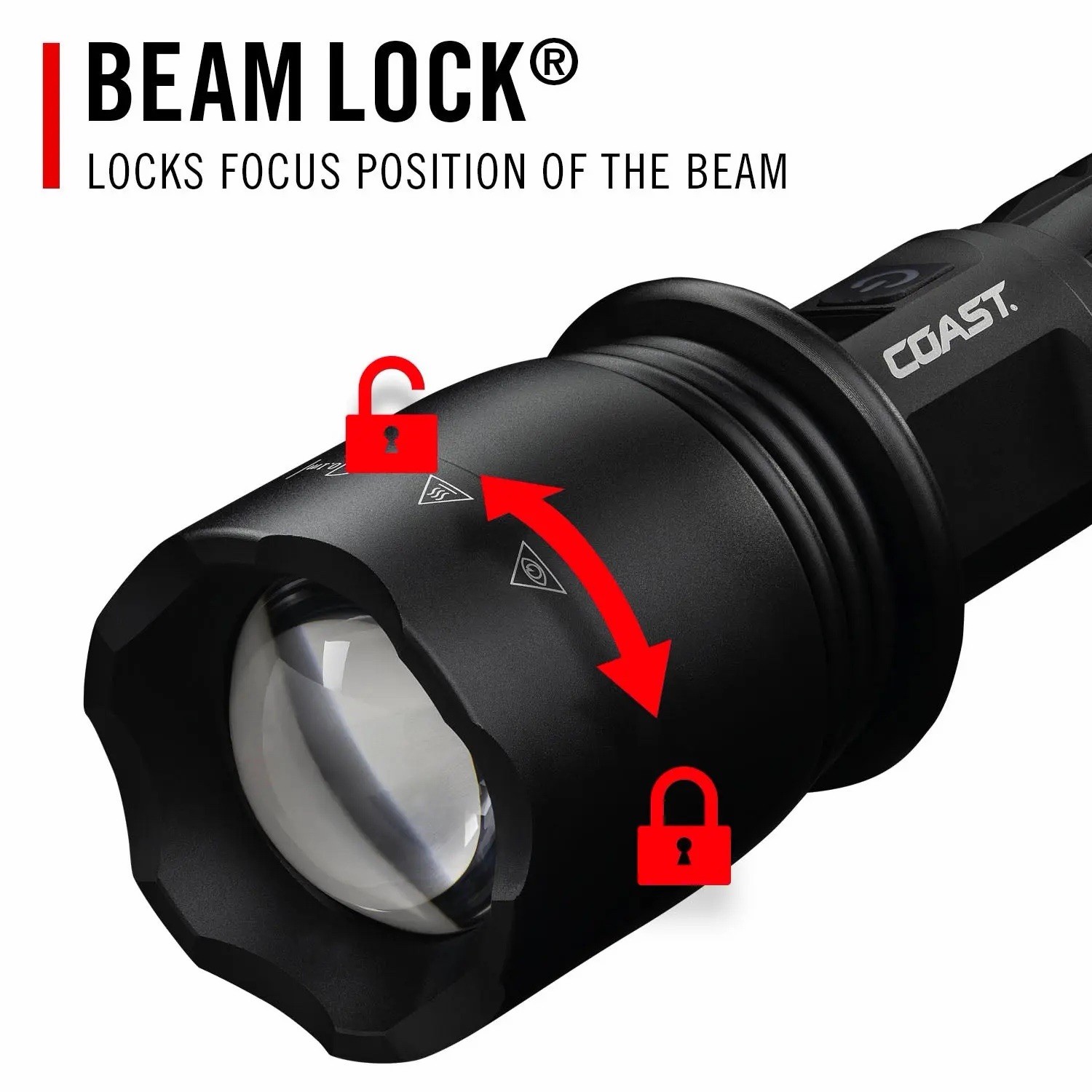 Coast Professional Series XP40R Rechargeable LED Flashlight 8000 Lumens