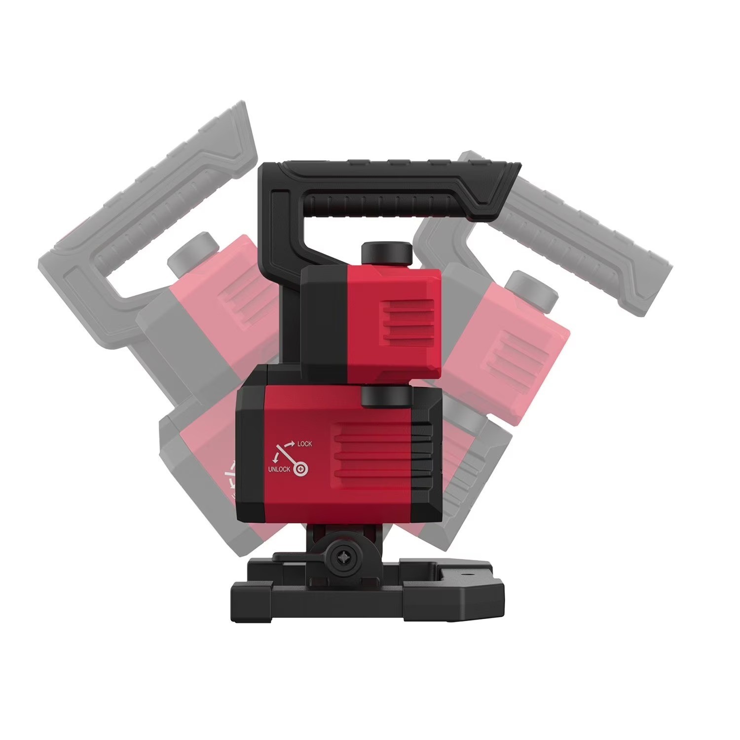 Rechargeable 2000 Lumen LED Work Light Spotlight Magnetic Portable Adjustable