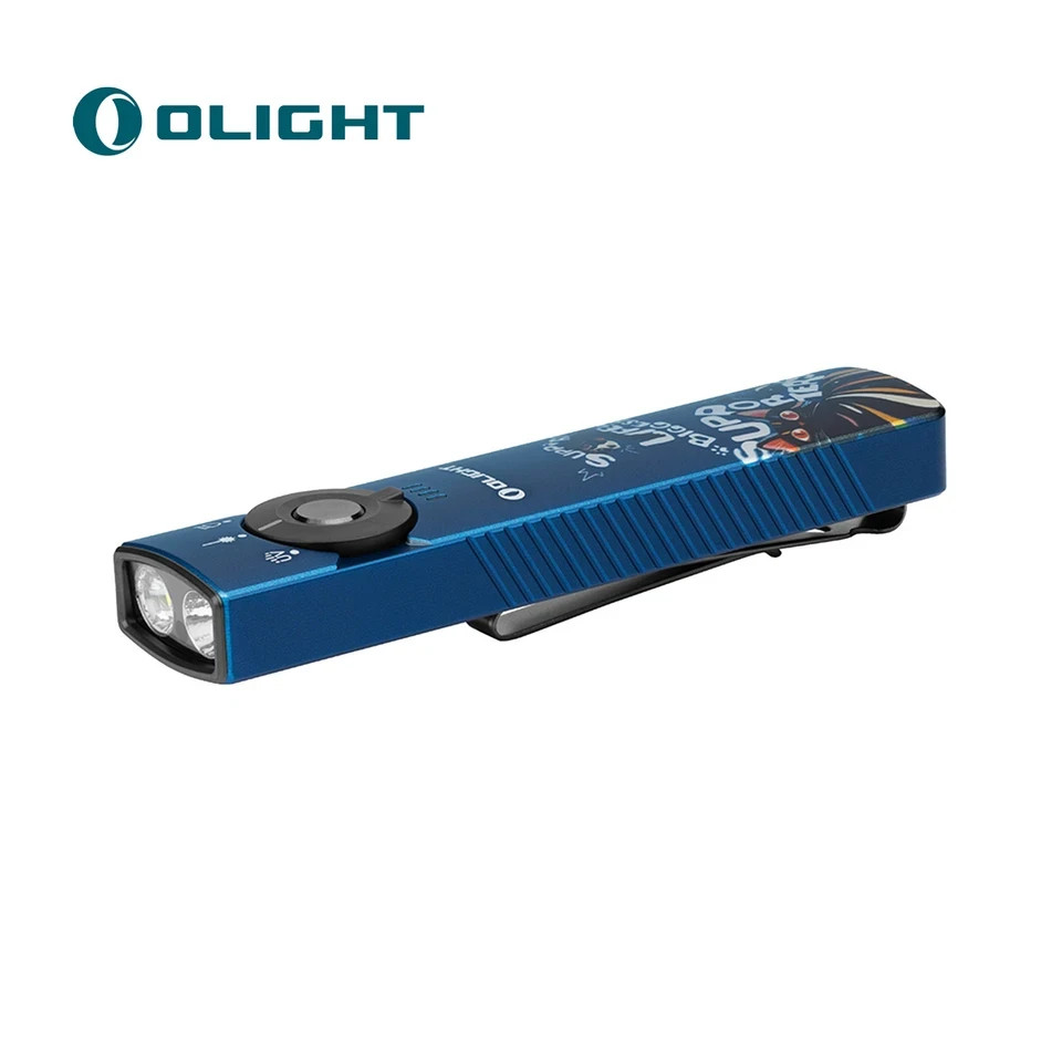 Arkfeld Pro Flat EDC Flashlight with LED Light, UV and Laser