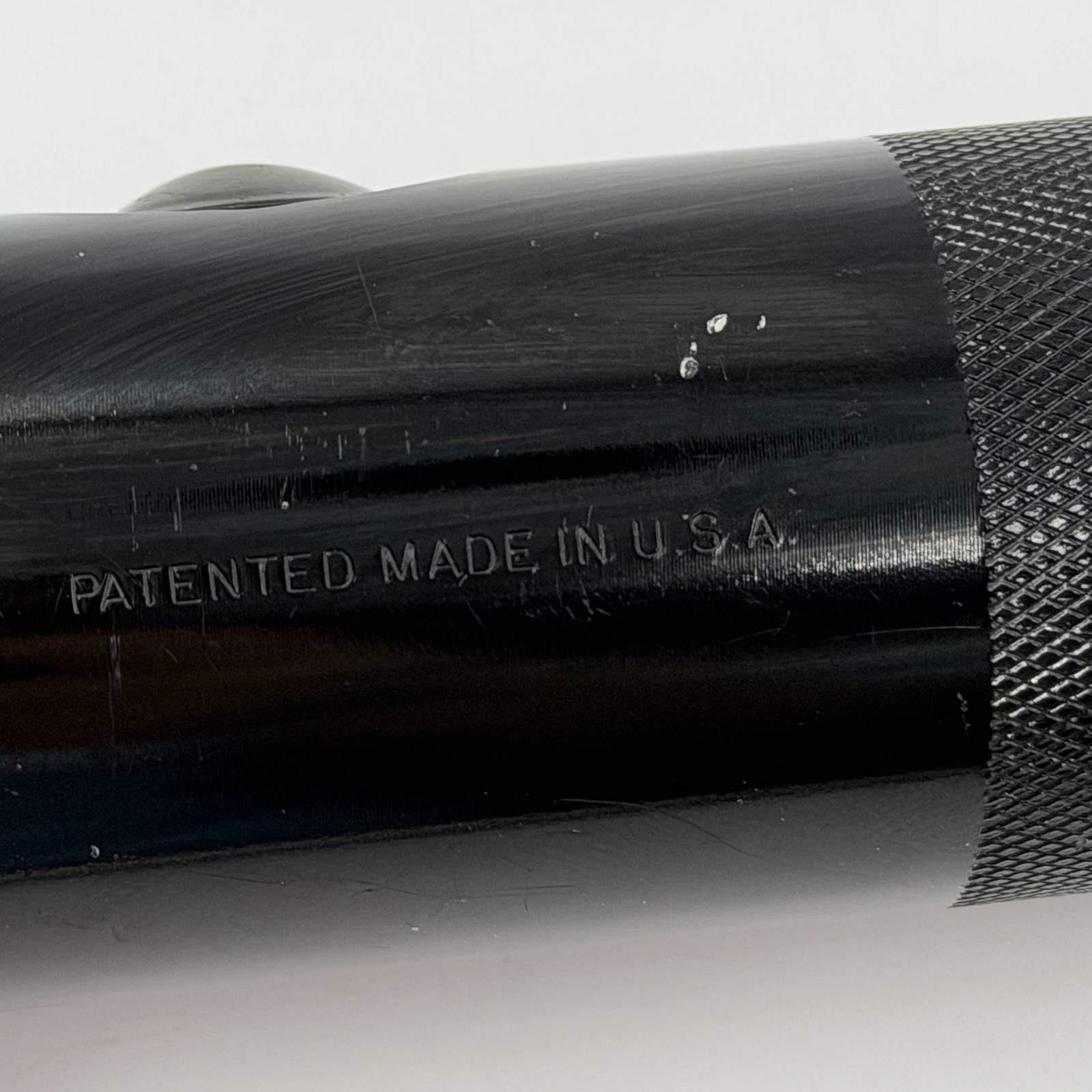 Vintage MAG-LITE 10” Mag Instrument 2 D Cell Black Flashlight Made In Usa Works
