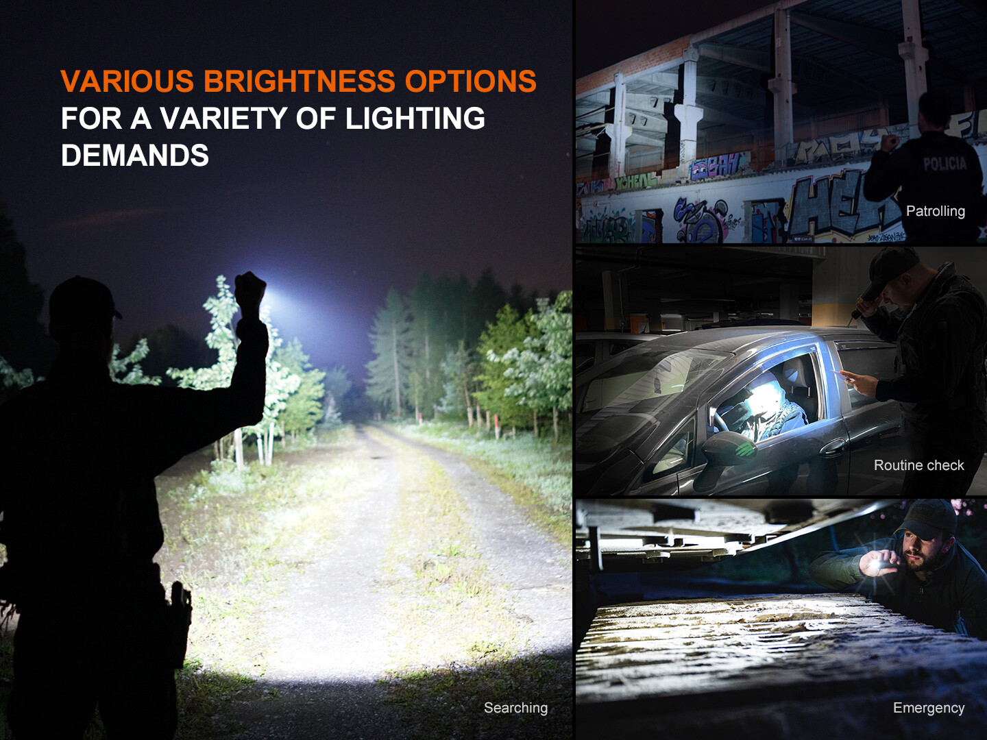 Fenix TK22R 3200 Lumen USB-C Rechargeable Tactical Flashlight Long Throw