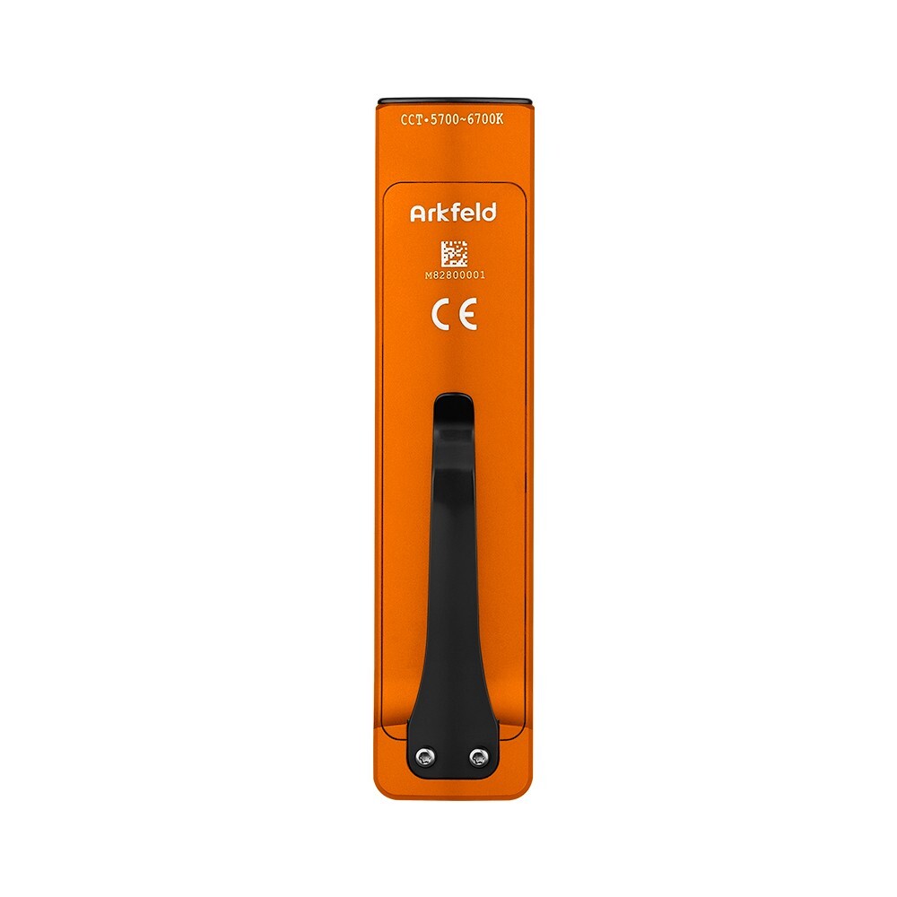 Olight Arkfeld Orange Flashlight, Green Laser & White Light, Cool White, 1000L