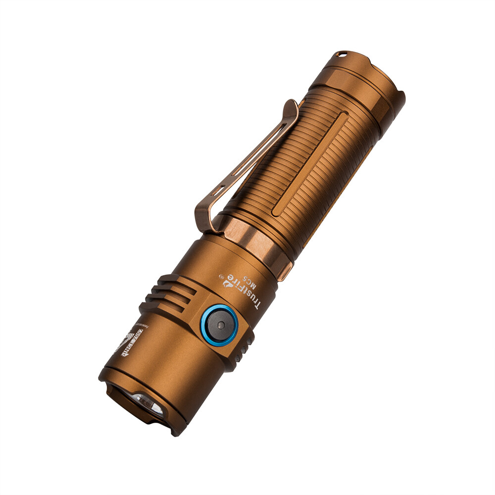 Trustfire MC5 3300 Lumens Rechargeable EDC Flashlight , Magnetic , Waterproof US
