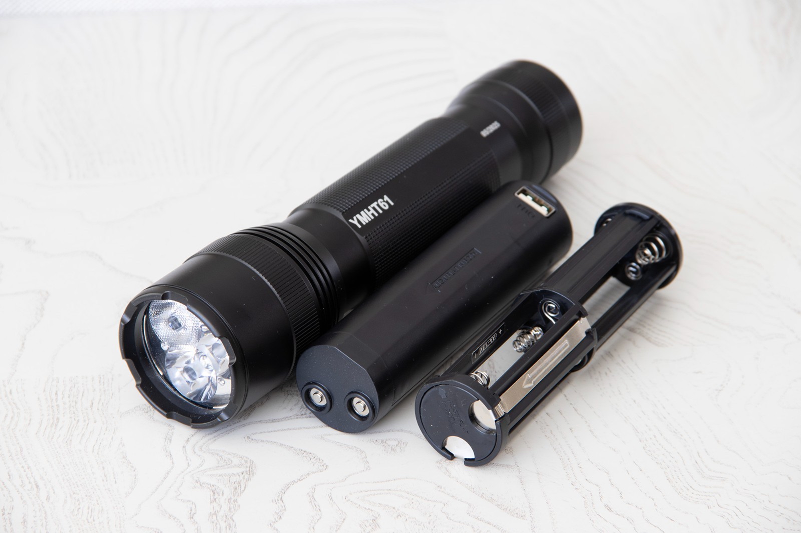 Energizer Hybrid Power Tactical Flashlight Rechargeable 1200 Lumens