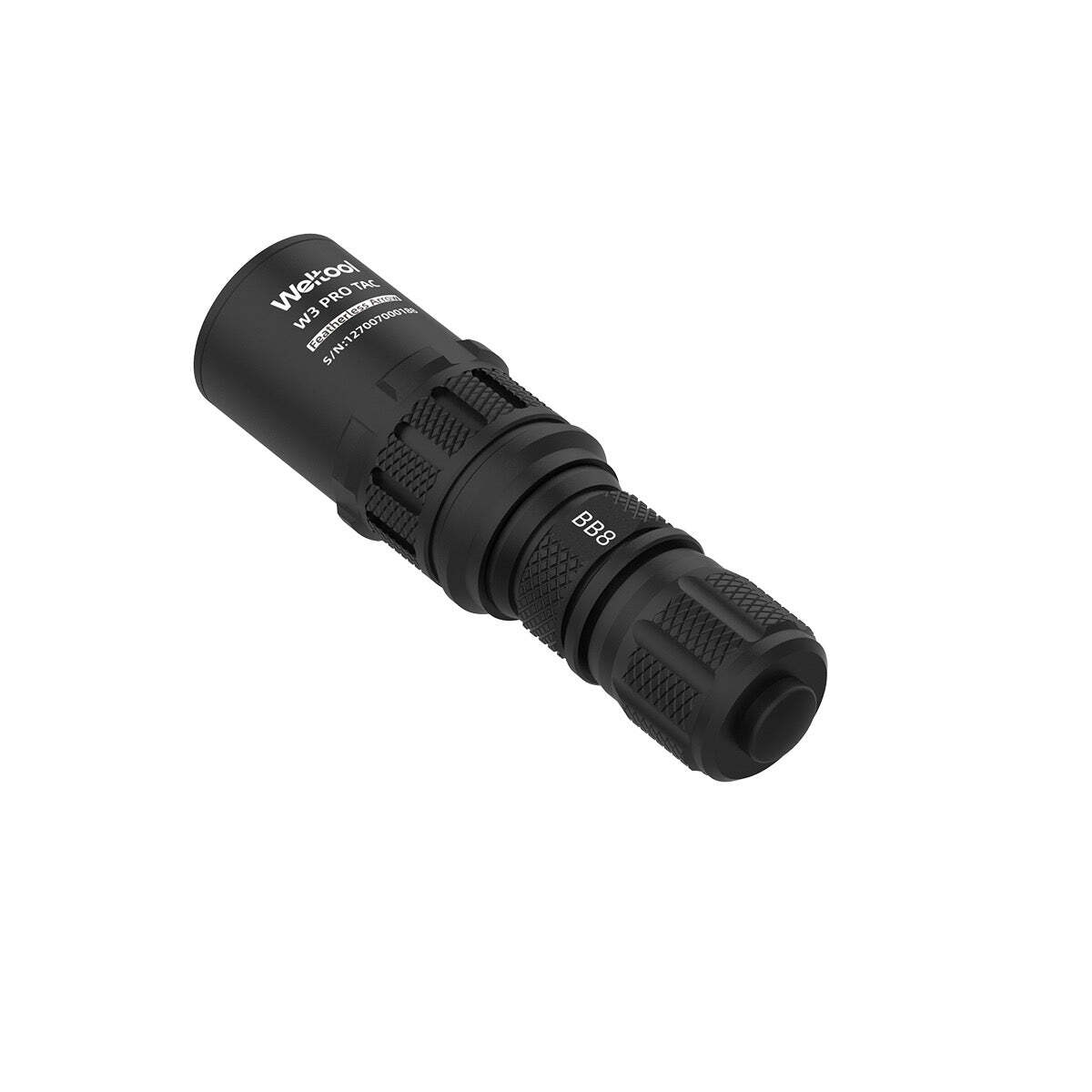 Weltool W3Pro Tac Mini Compact LEP Flashlight 930 Lumens 1 * 18350 Battery