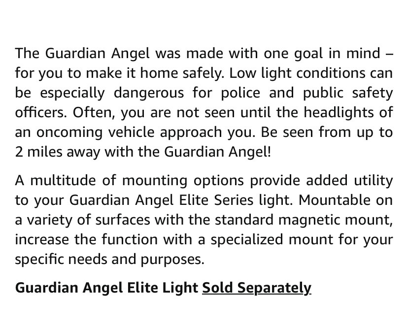 Qty-2 Guardian Angel Magnetic Rubber Hard Hat Helmet Flash Light Mount ELT-HHM