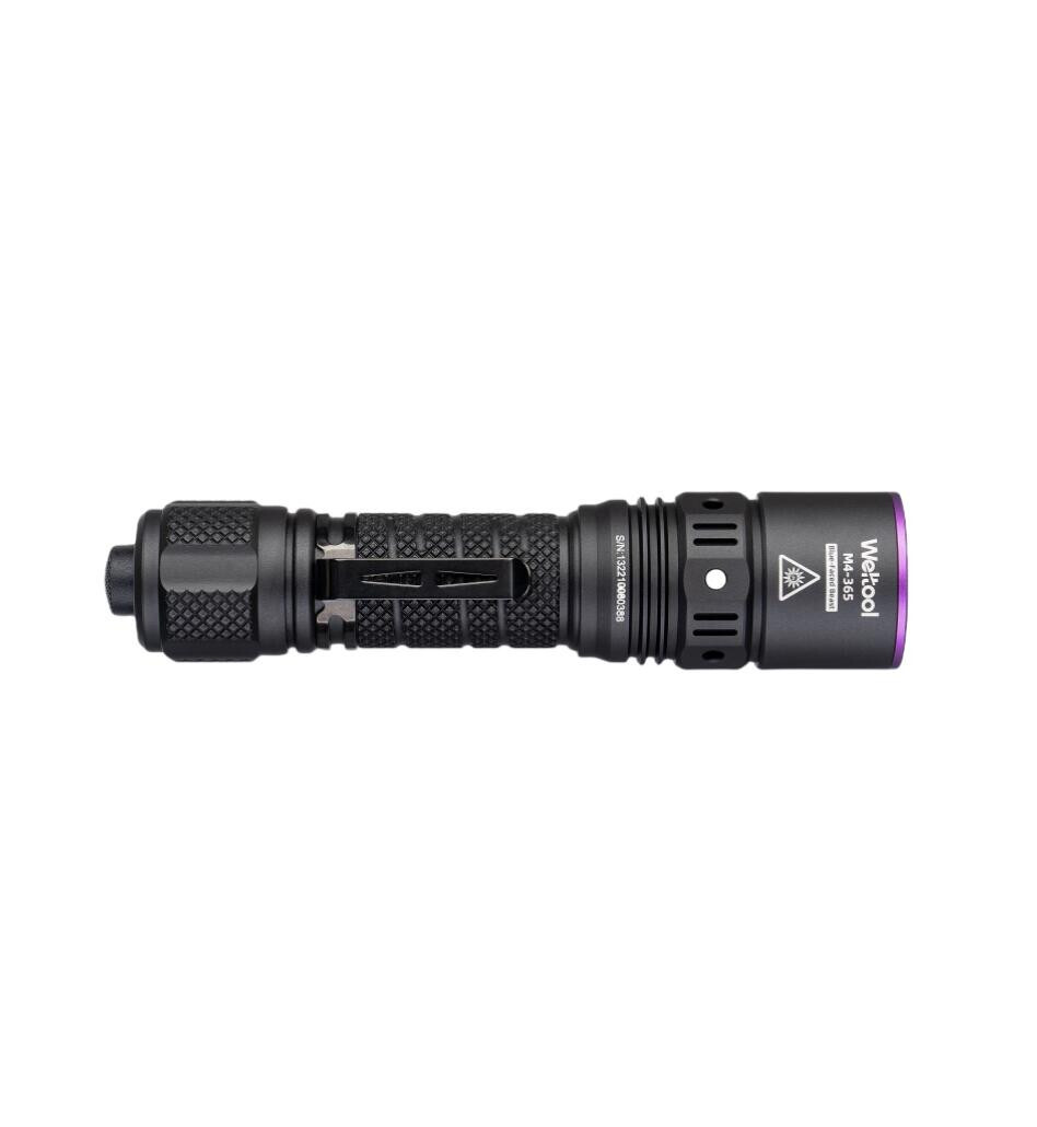Weltool M4-365 High-Power 14,000mW UV 365nm Flashlight