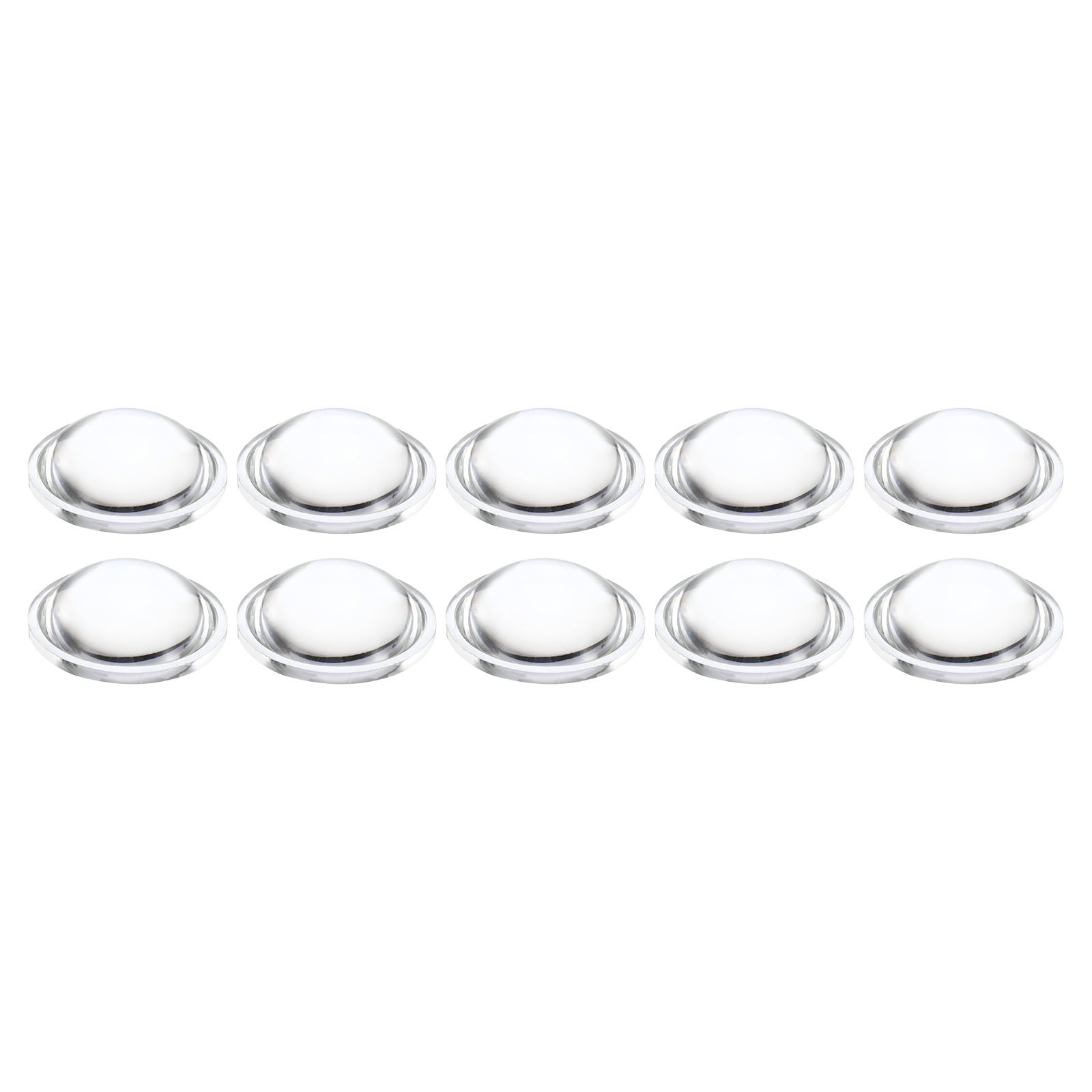 10Pcs, Diameter 23mm High 8mm PMMA Flat Convex Lens Flashlight Optical Lens