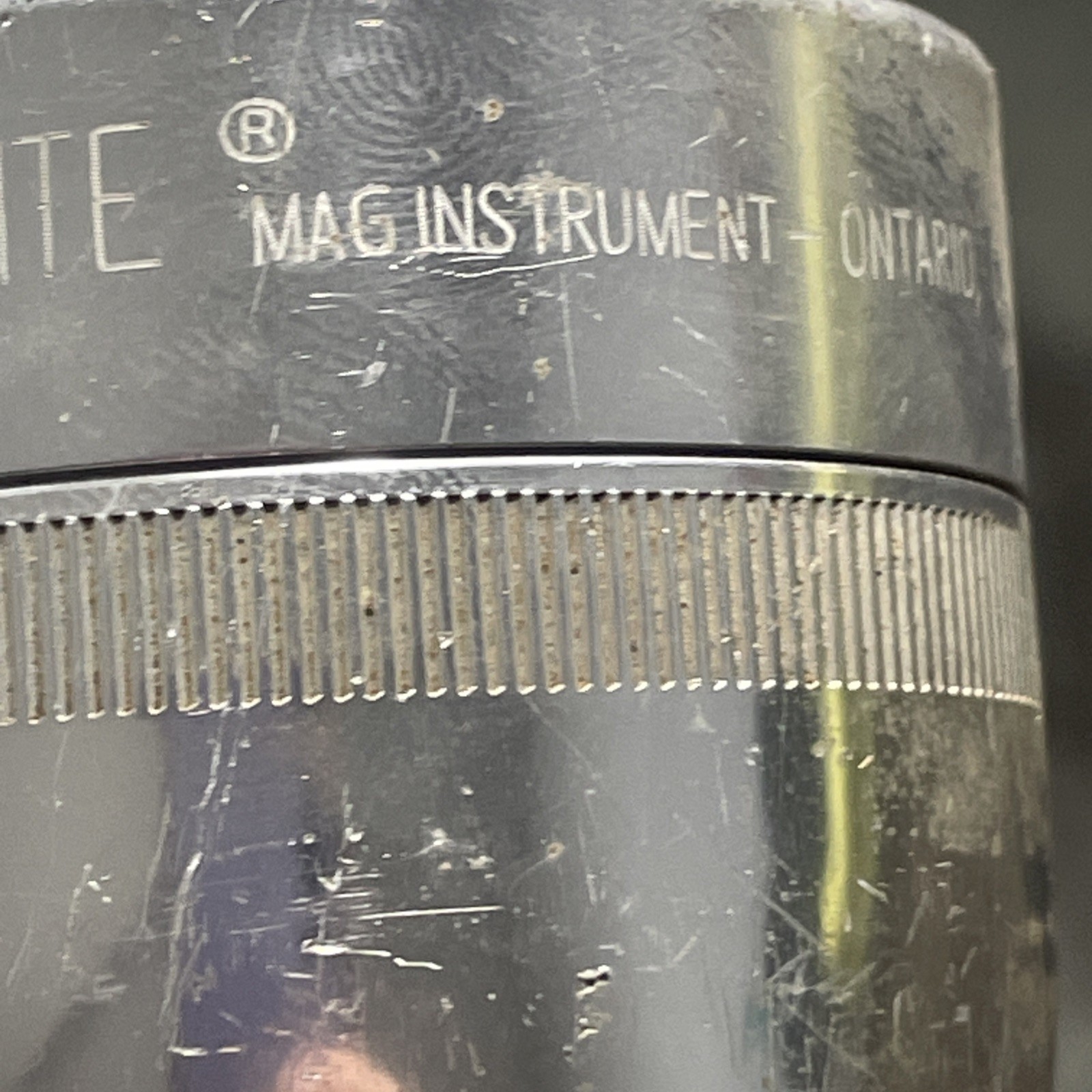 Vintage Maglite 3 D Cell Battery Silver Flashlight 12.5” MAG-LITE USA – Works!