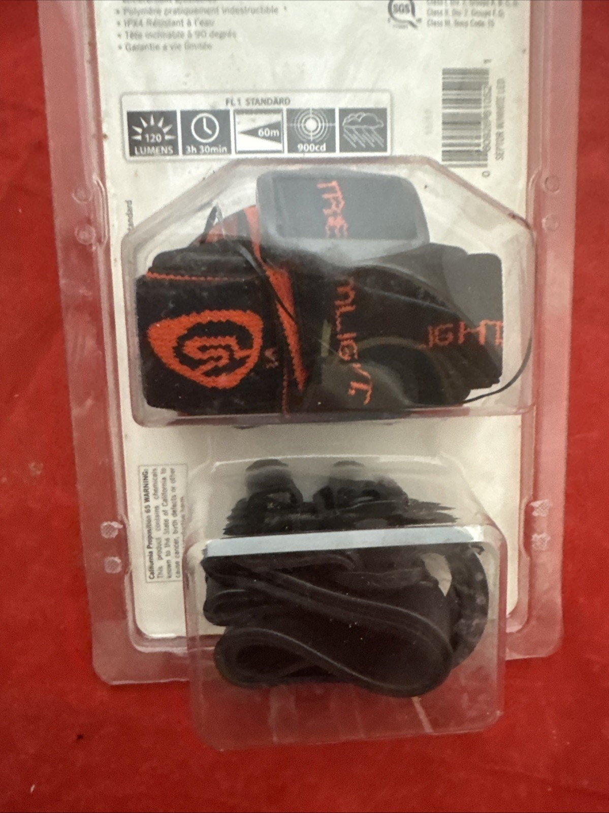 NEW StreamLight Septor IPX4 3 Mode Hazardous Ok Polymer LED Headlamp Flashlight