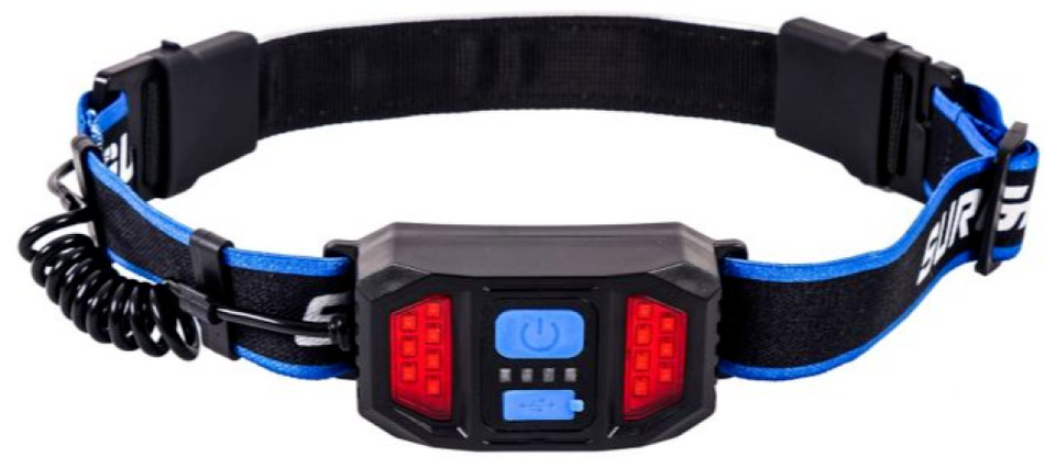 Surge 240 Lumen Rechargeable LED Headlamp, Water Resistant Adjustable HHL3100AS