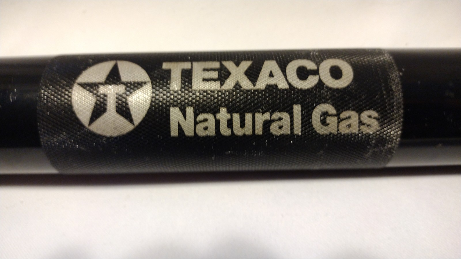 Mag Lite Flashlight Aluminum Construction Black Anodized Texaco Natural Gas B2
